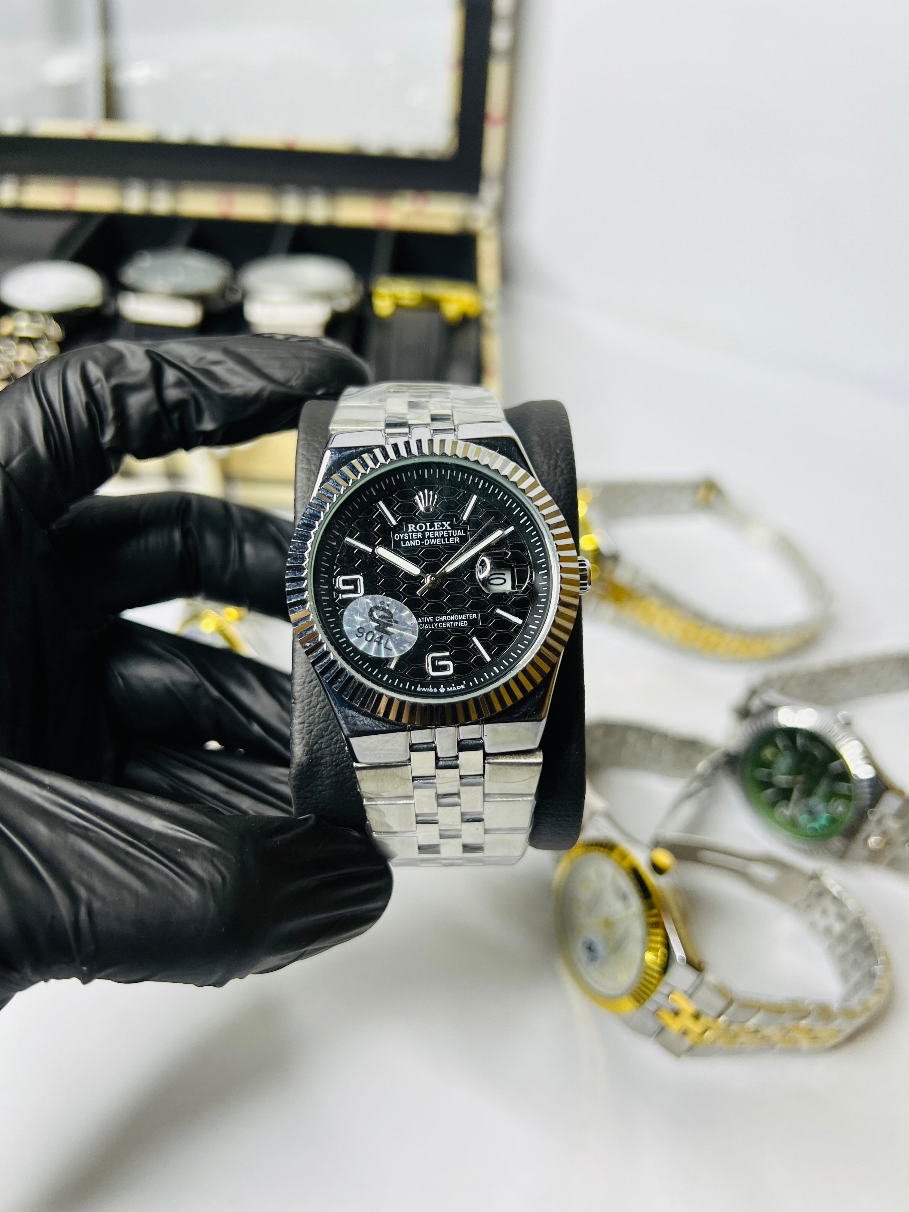 Rolex Oyster Land Dweller Black Dial