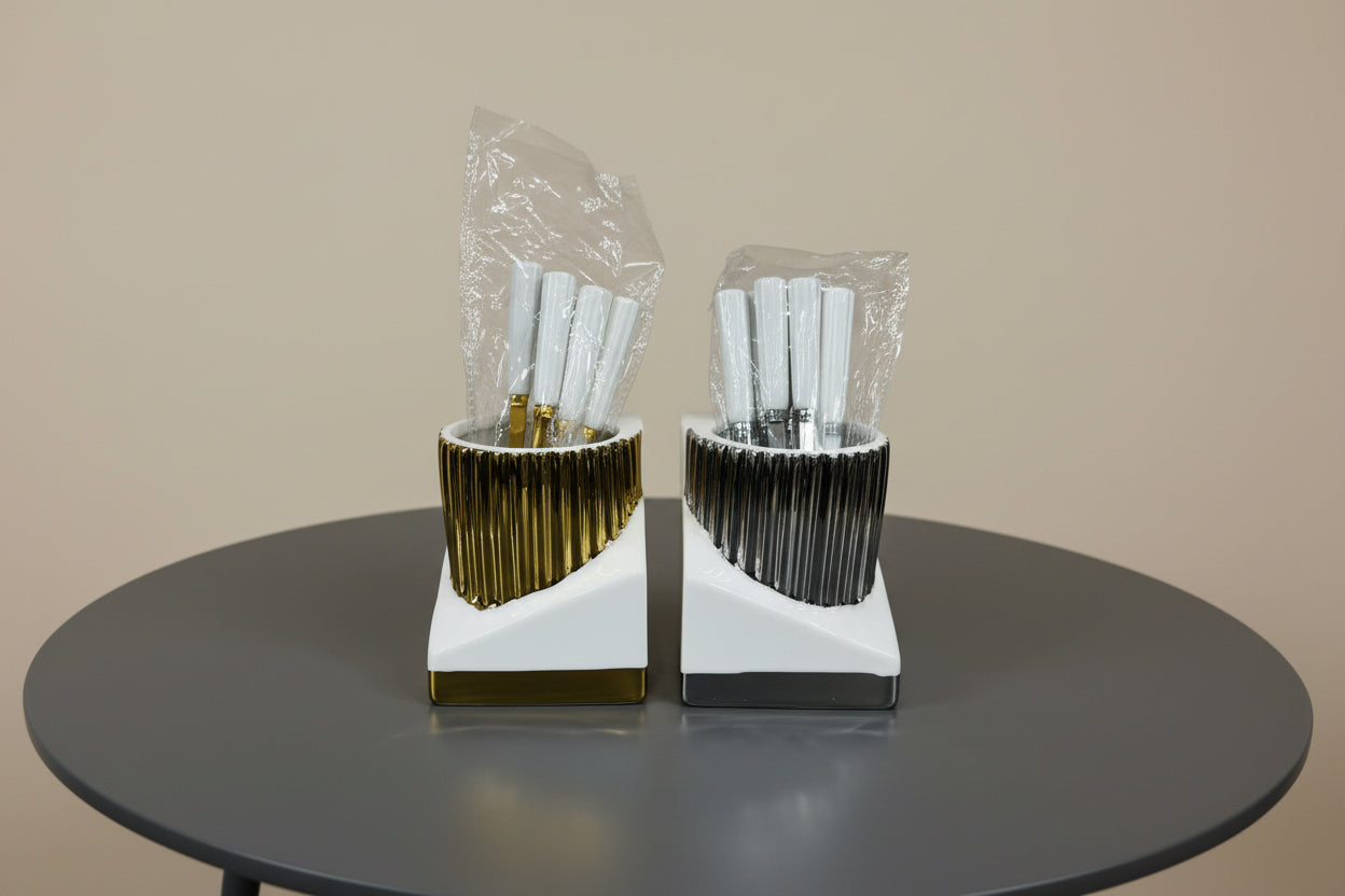 Wavy Textured Cutlery