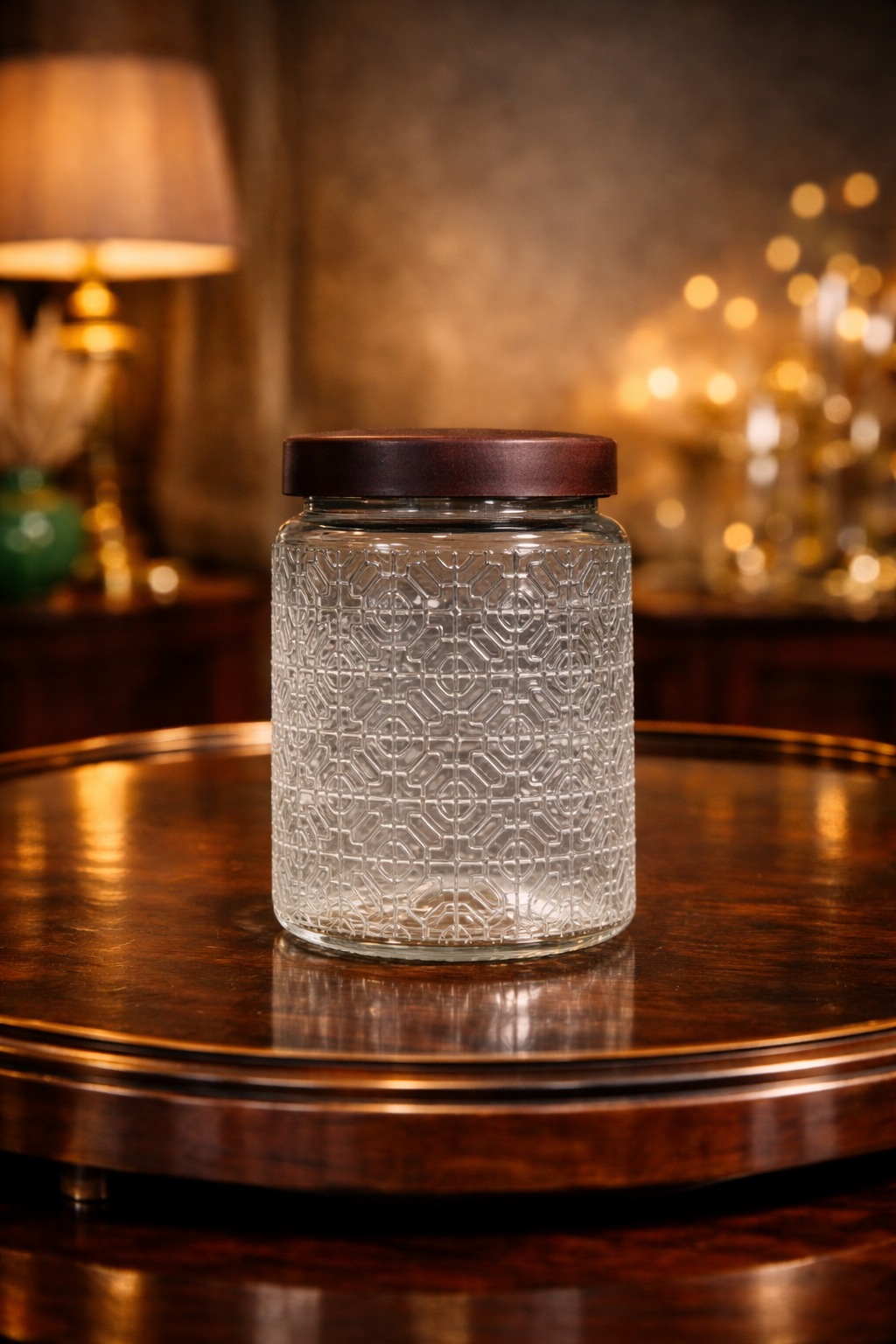 Vintage Glass Jars ( Pack Of 3 Pcs )