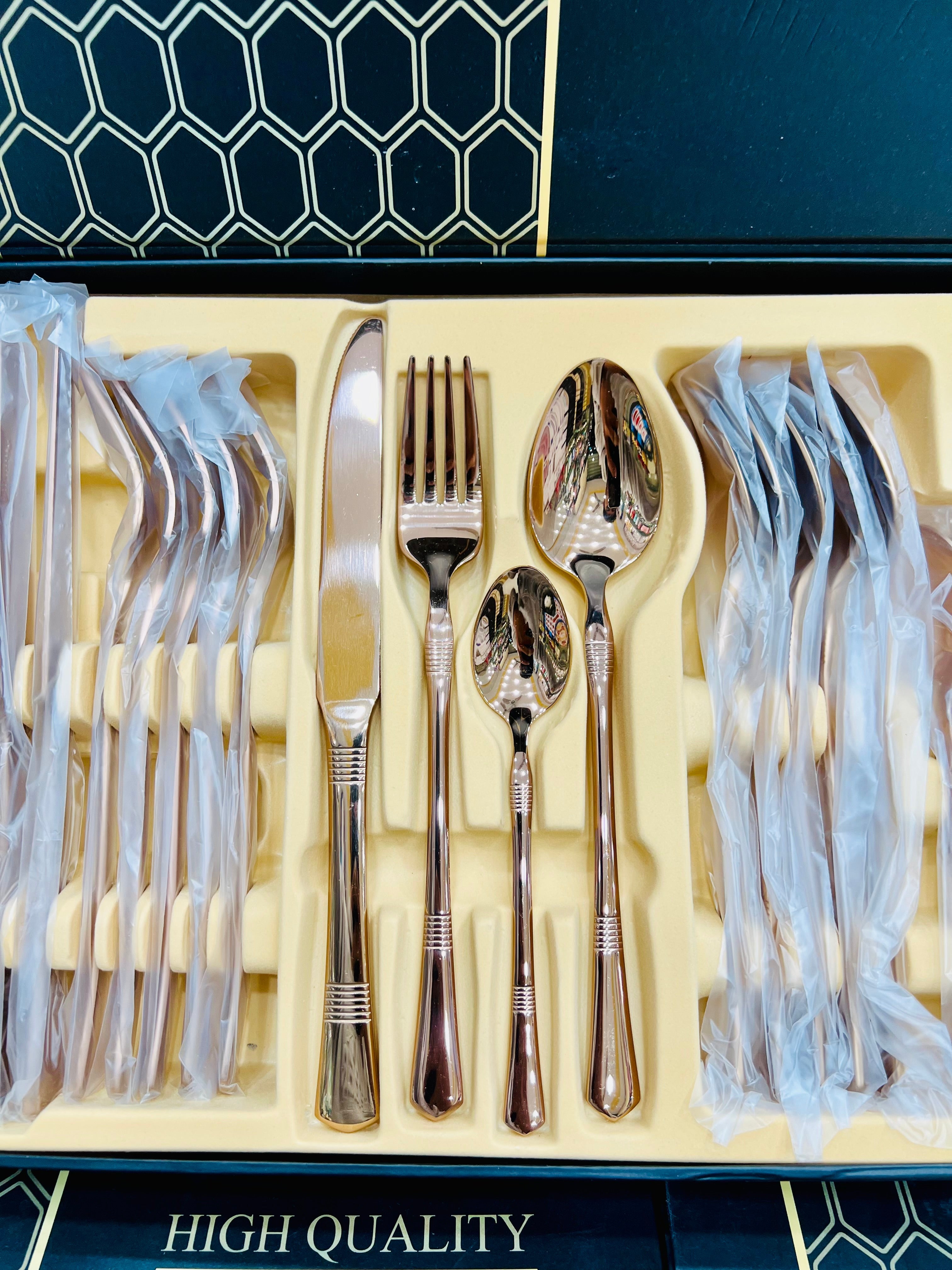Premium Cutlery Set 24Pcs (JF 1,2,3)