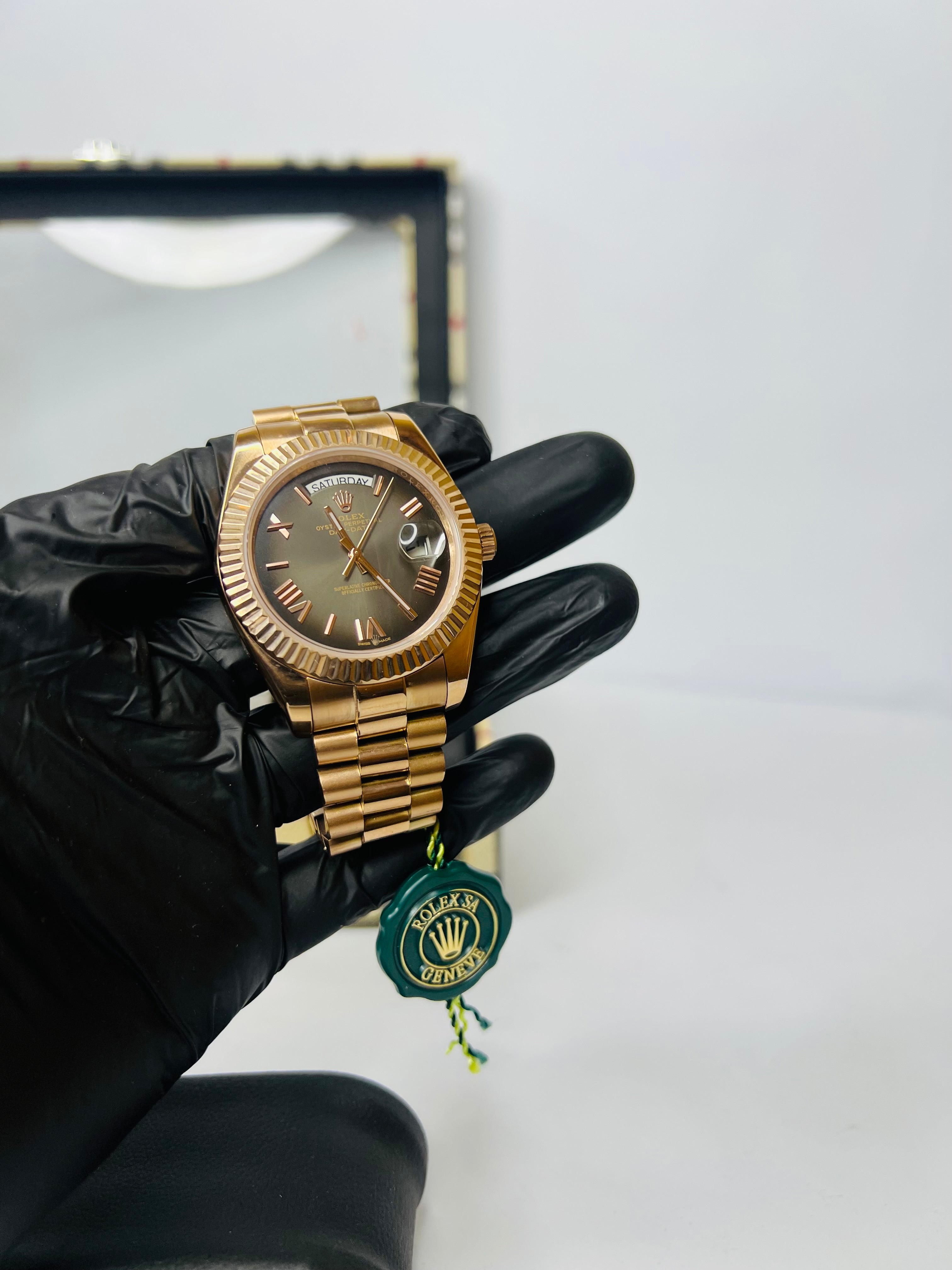 Rolex Day-Date 40 in Everose Gold