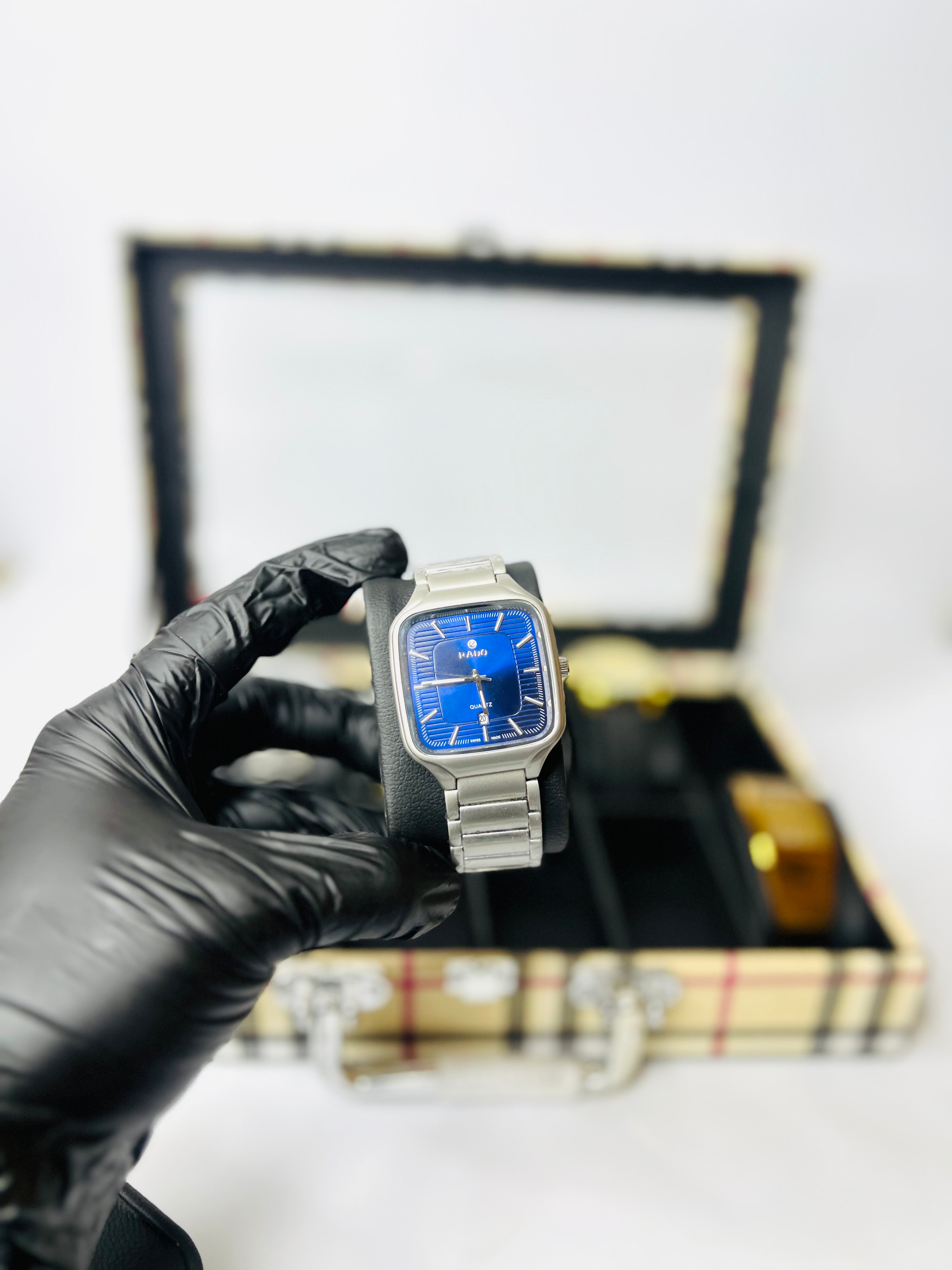 Rado True Square Blue Dial