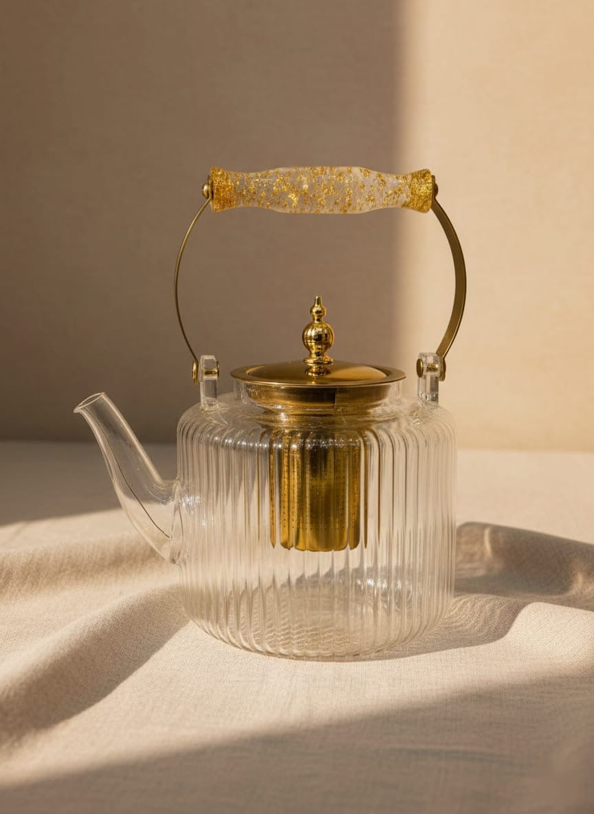 Borosilicate Glass Kettle 800ML