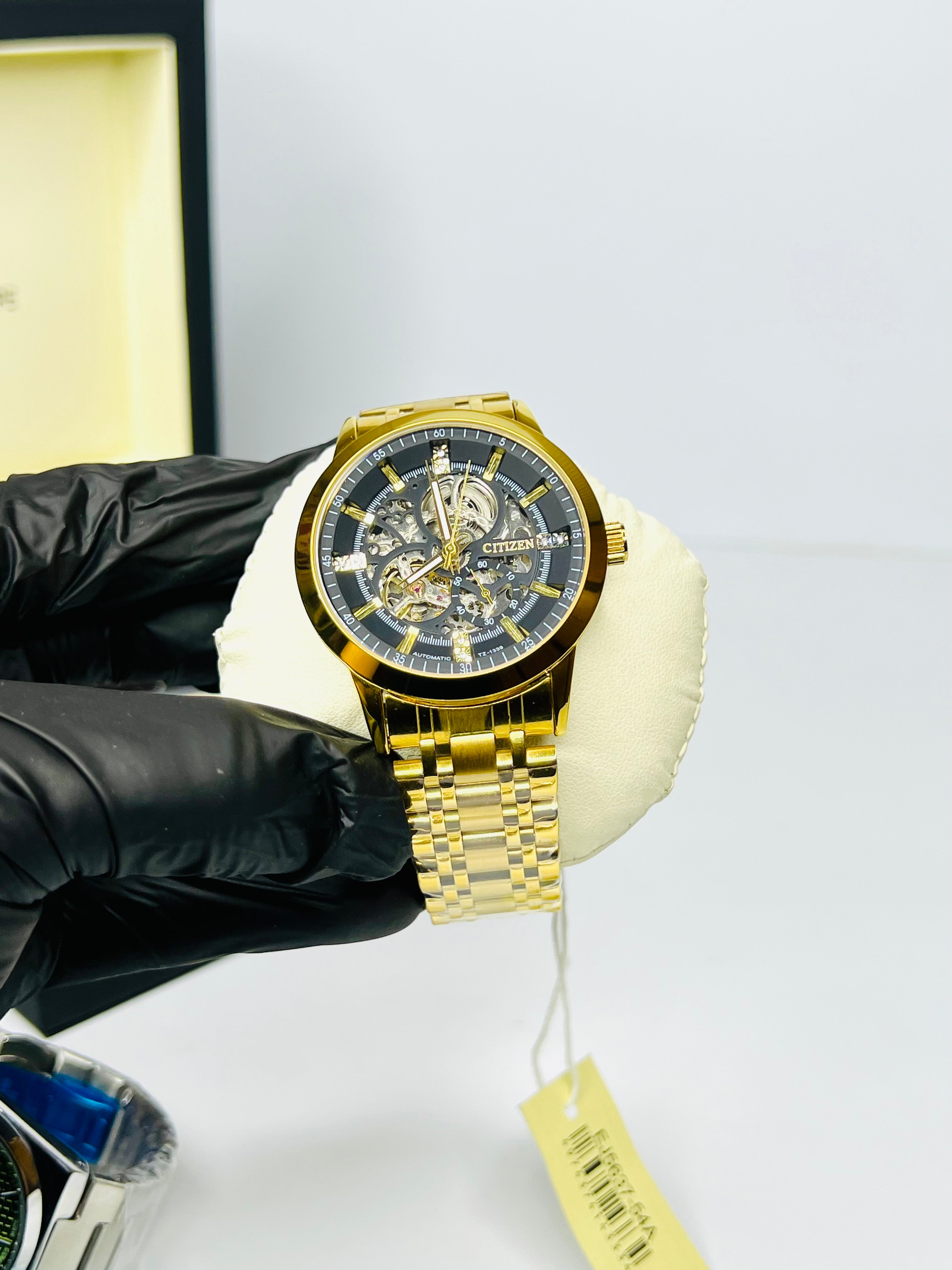 Citizen Skeleton Automatic Gold Tone