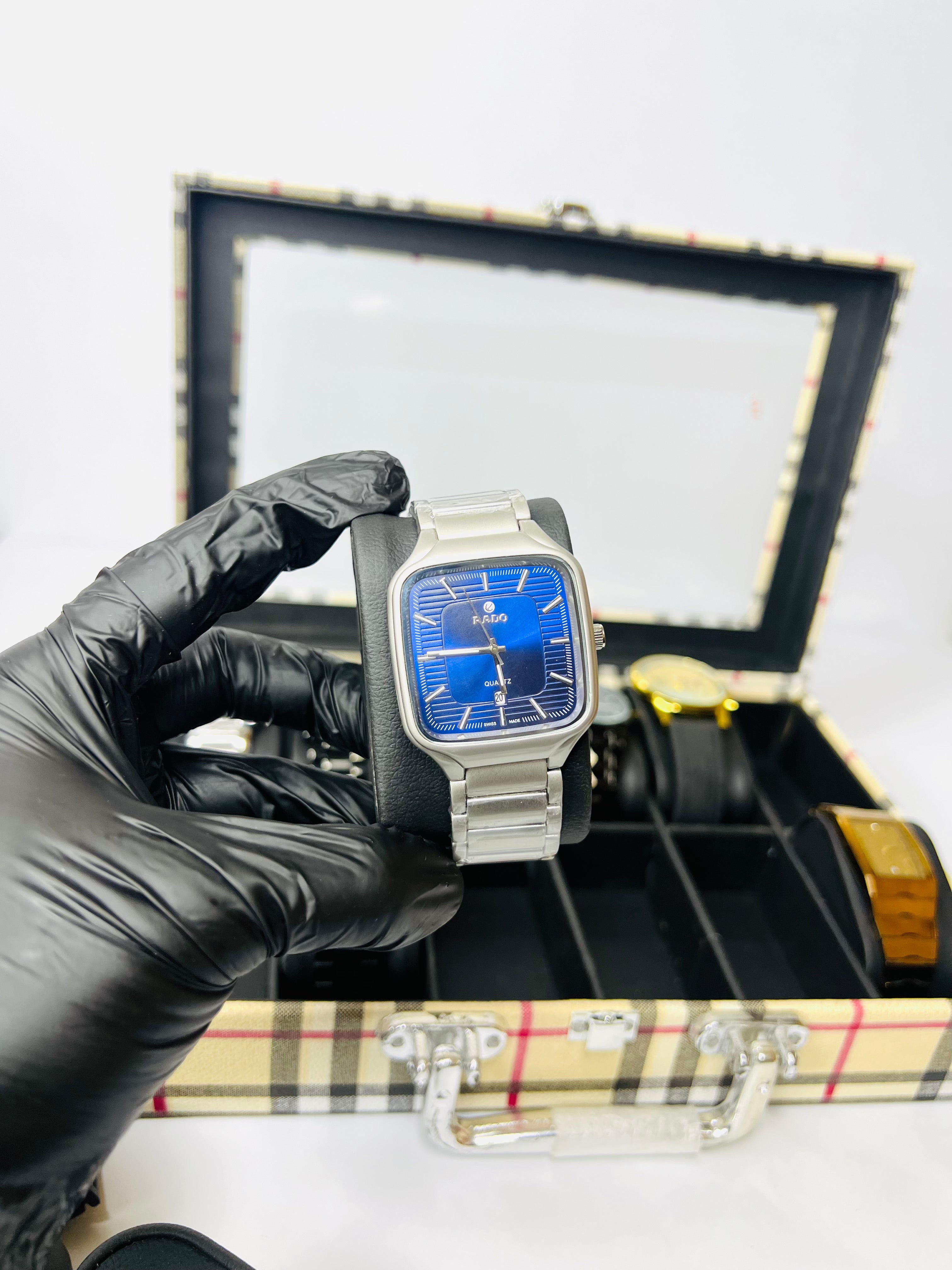 Rado True Square Blue Dial