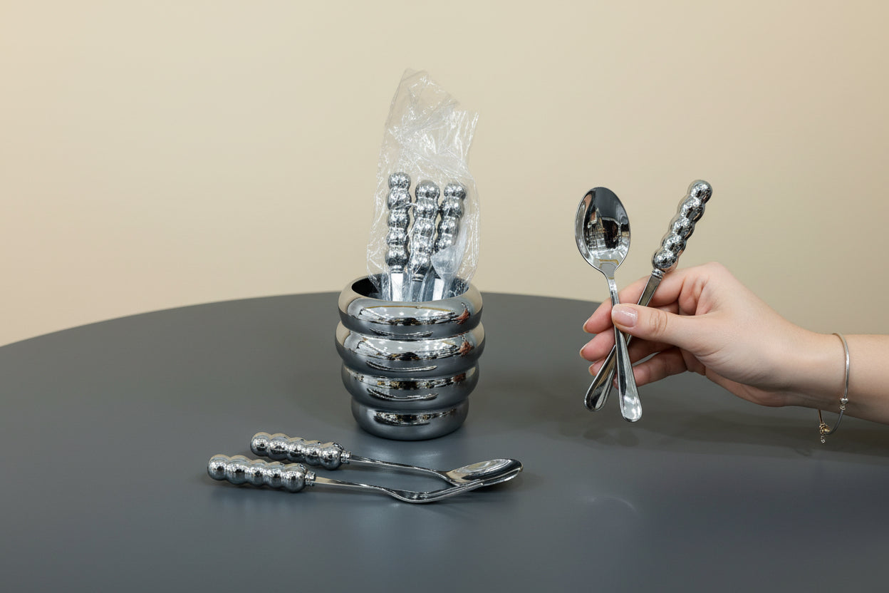 Ceramic Bubble Style Cutlery