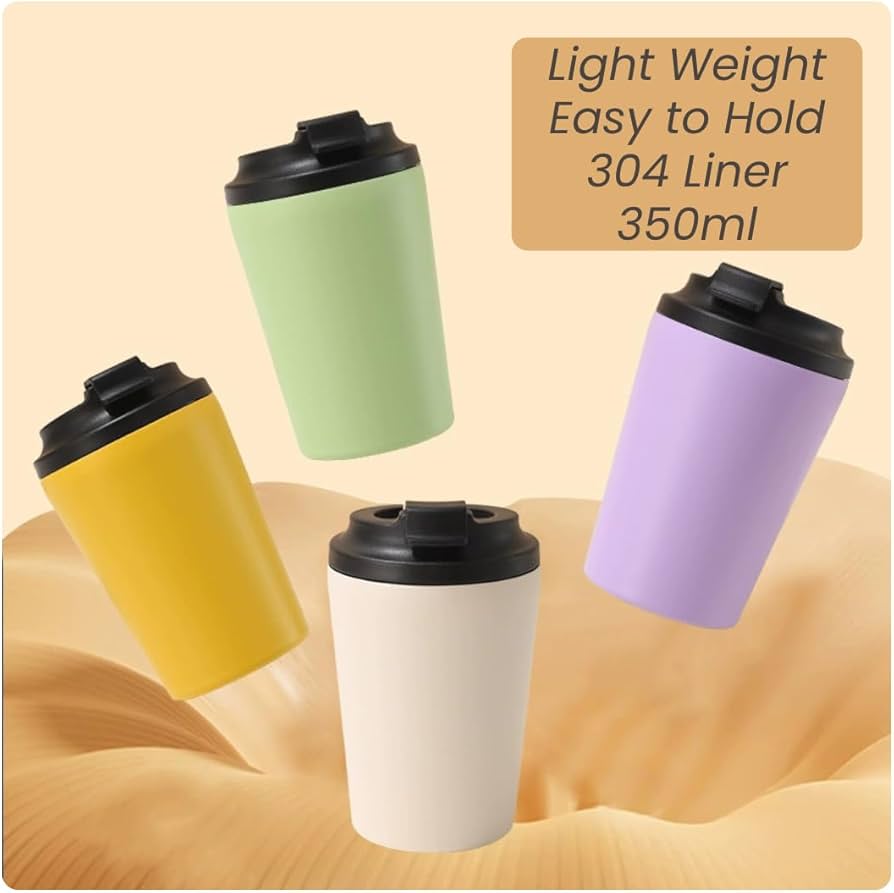 Double Wall Vacuum Insulated Coffee Mug 350ML