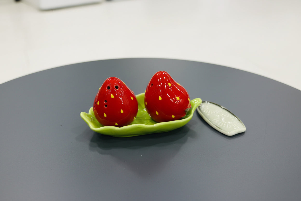Ceramic Fruit Salt & Pepper Shakers