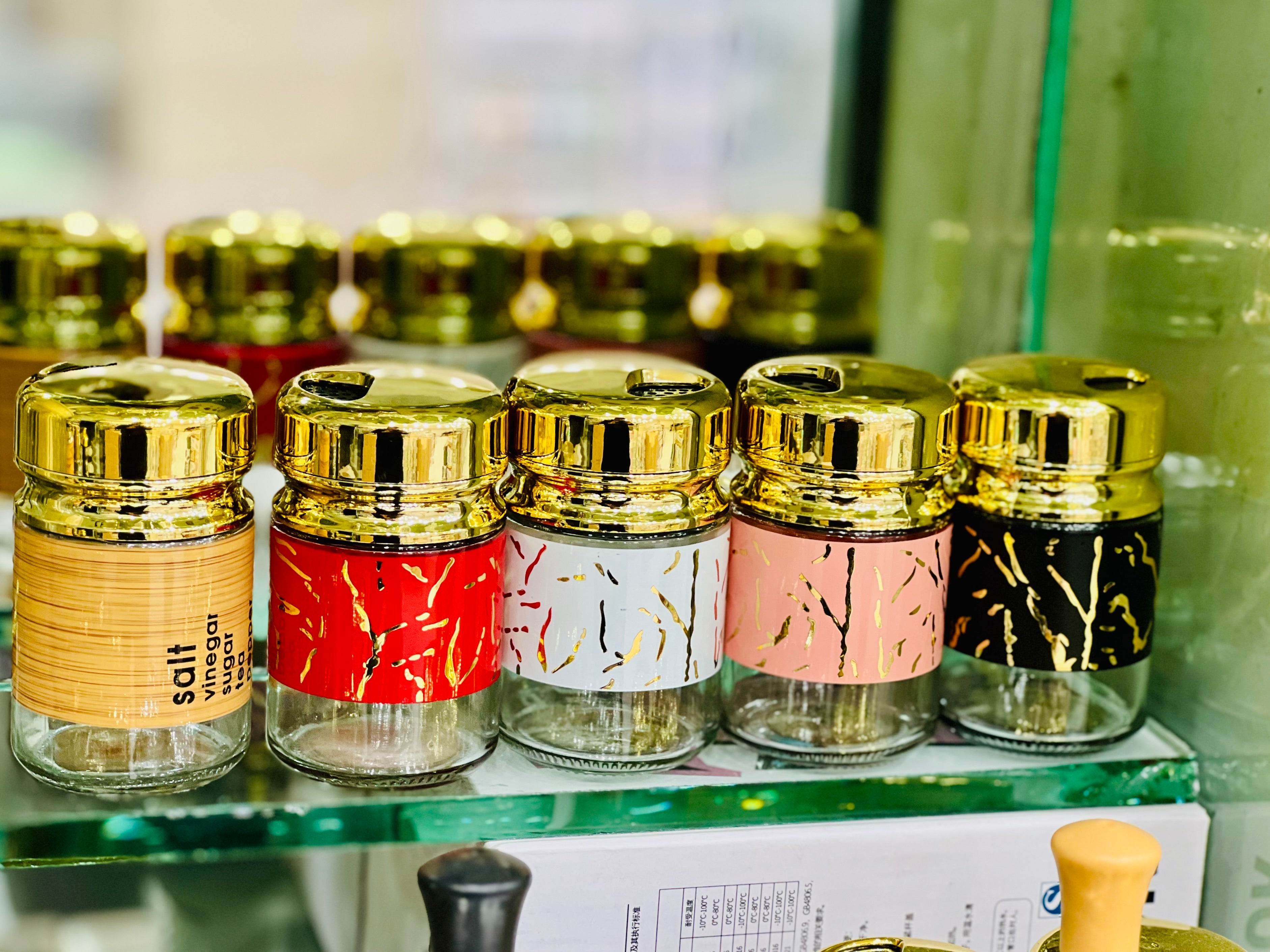 Glass Spice Jar