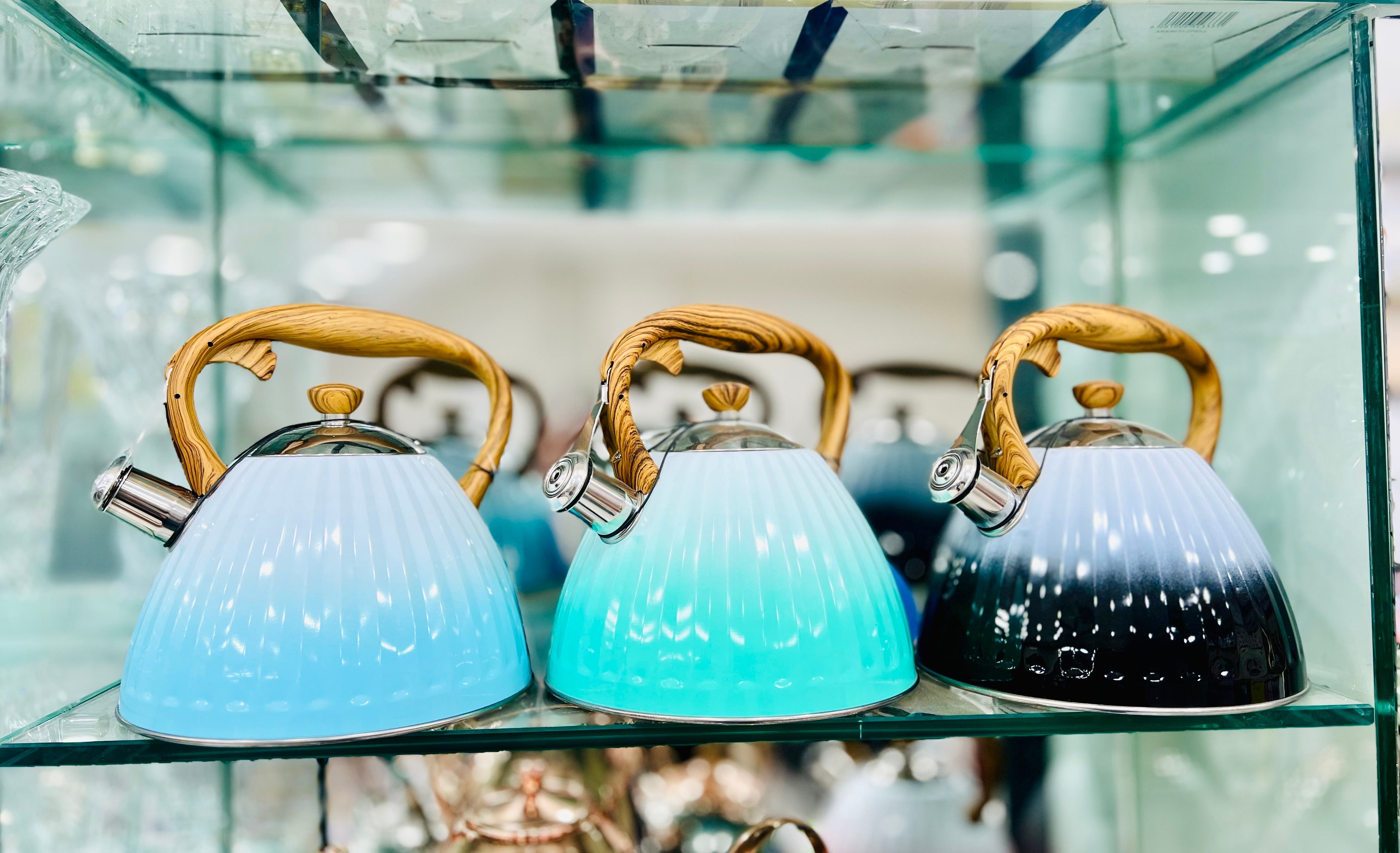 Golden Ruler Whistling Kettle (Two Tone 3.0L)