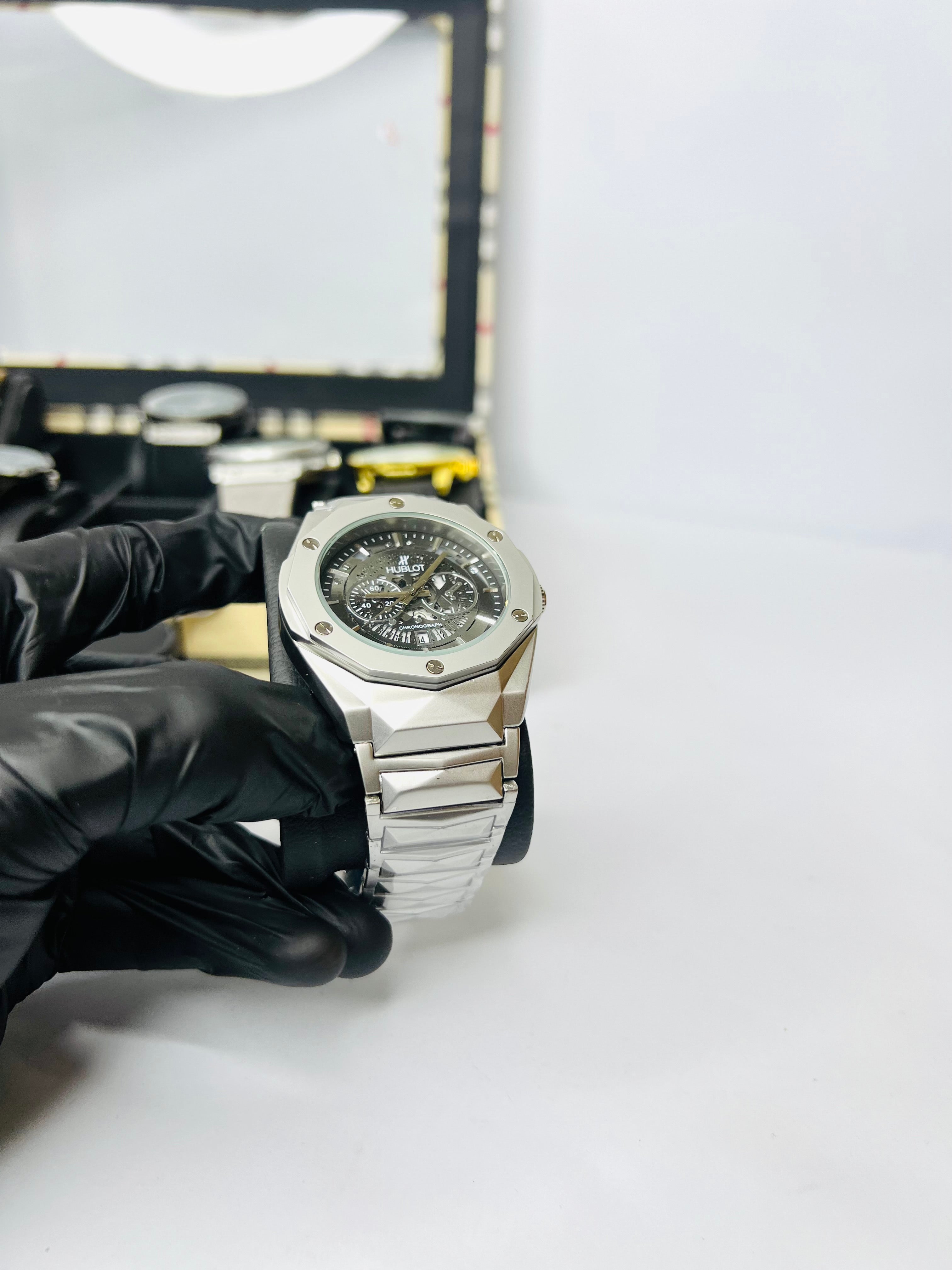 Hublot Diamond Cut Skeleton