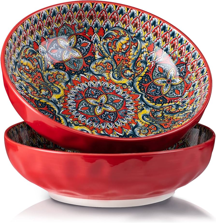 Marakish Dinner Set 6 Persons (Red)