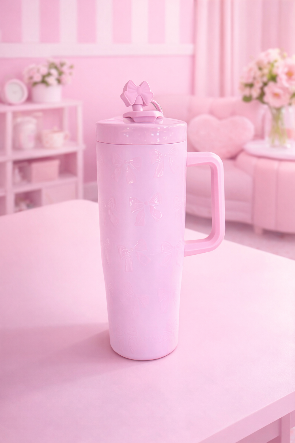 SITARAYU Embossed Bow Tumbler