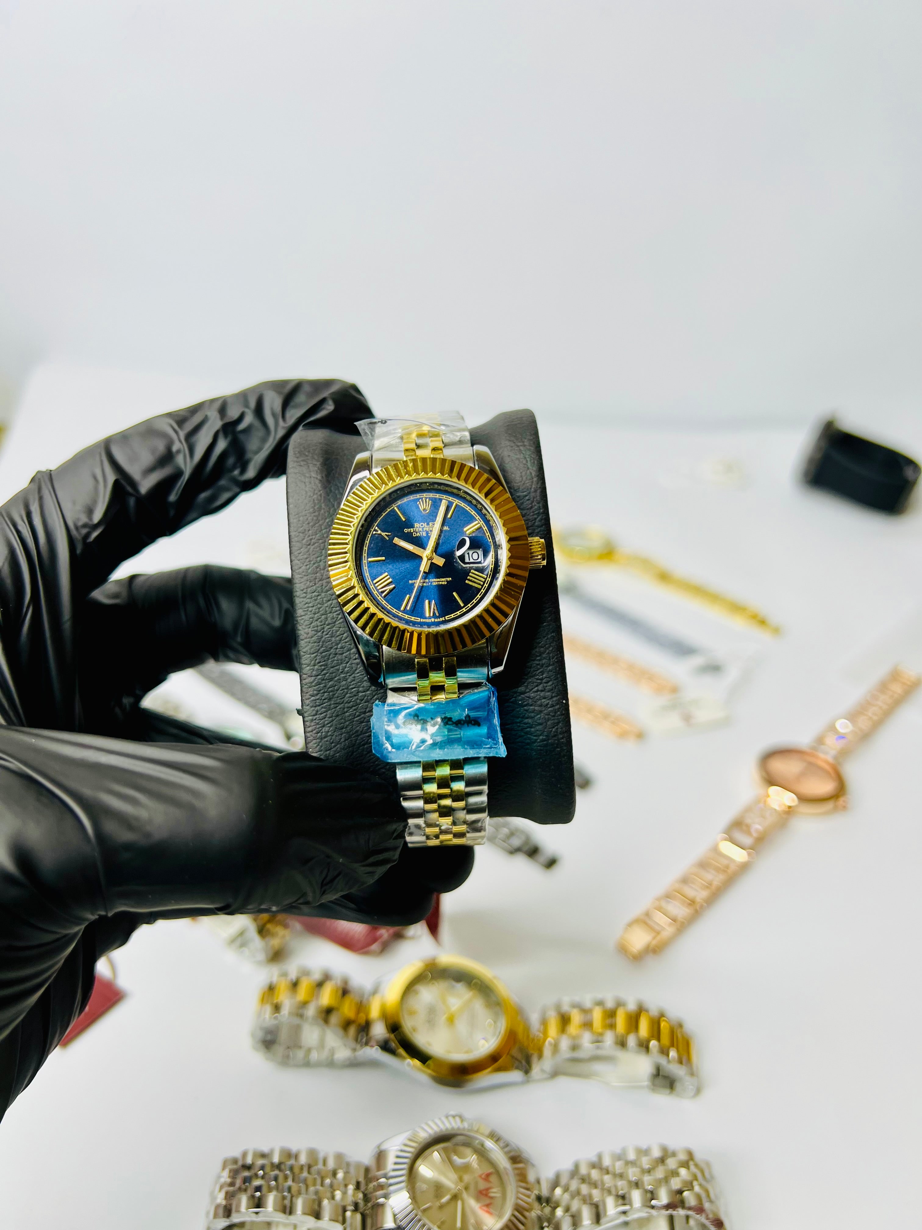 Rolex Two Tone With Exclusive Blue Dial