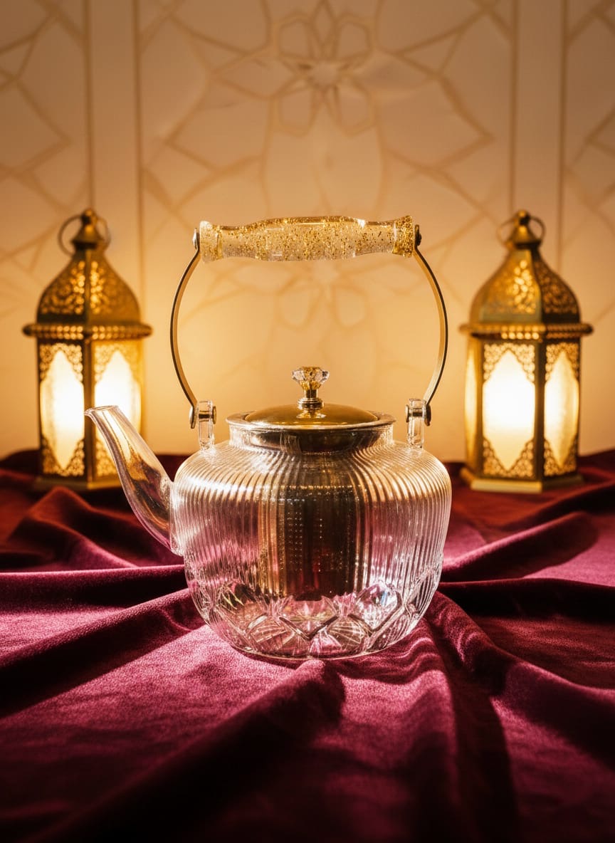 Borosilicate Glass Kettle 800ML