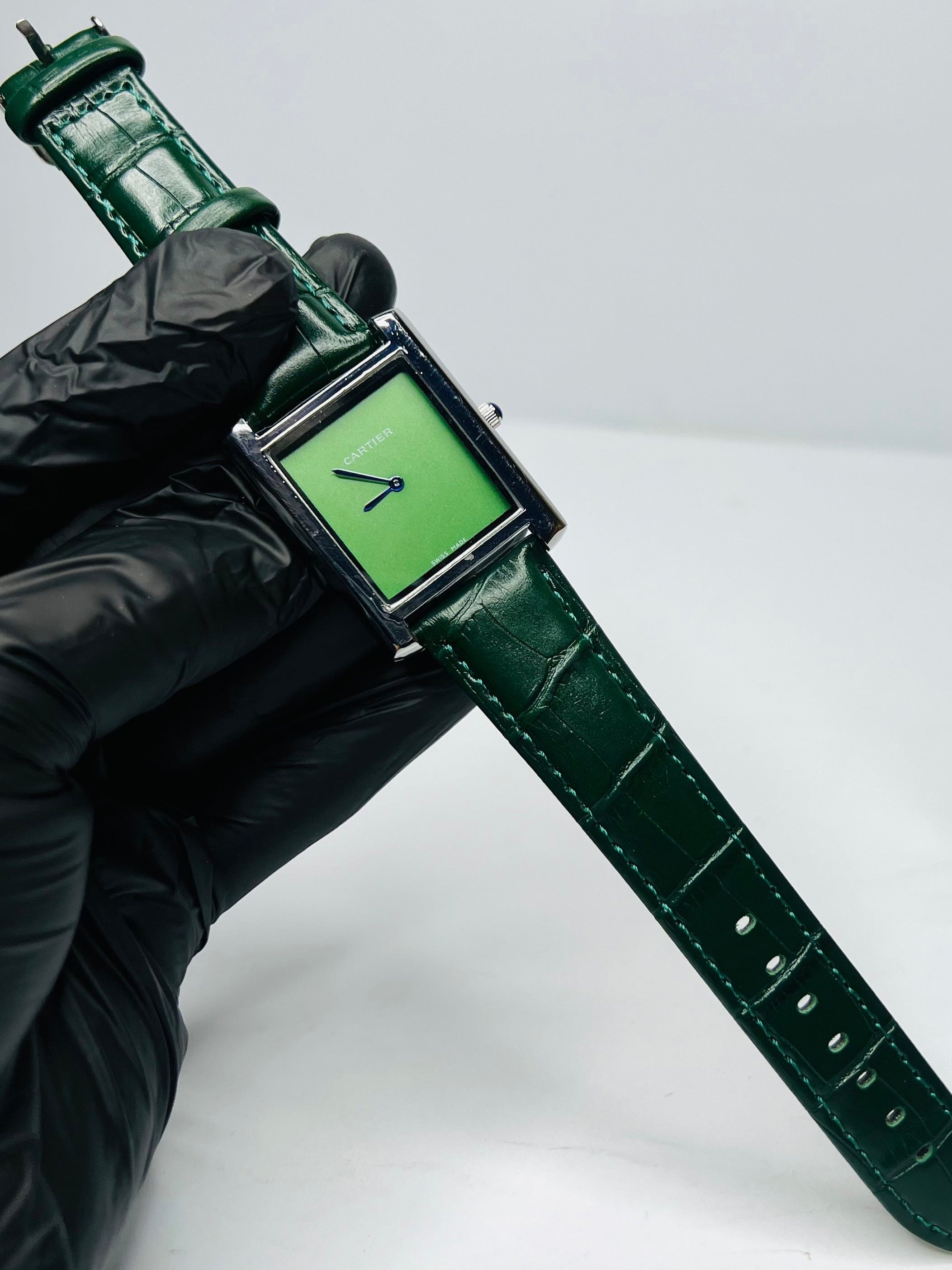 Cartier Tank Vibrant Green