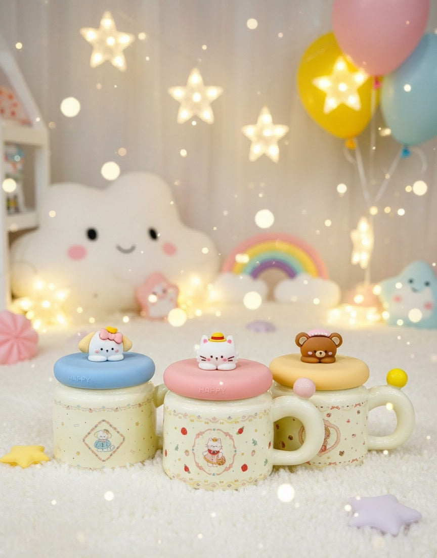 Ceramic Coffee Mugs With Lid