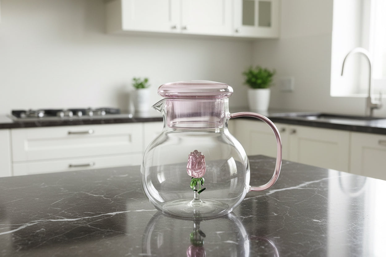 Floral Water Set