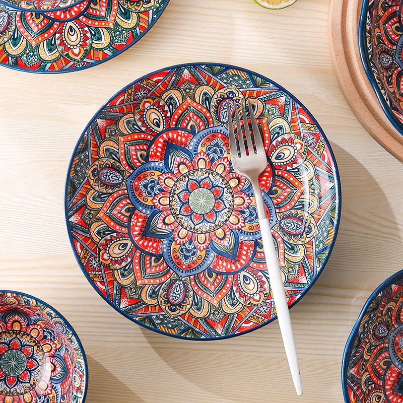 Marakish Dinner Set 6 Persons (Blue)