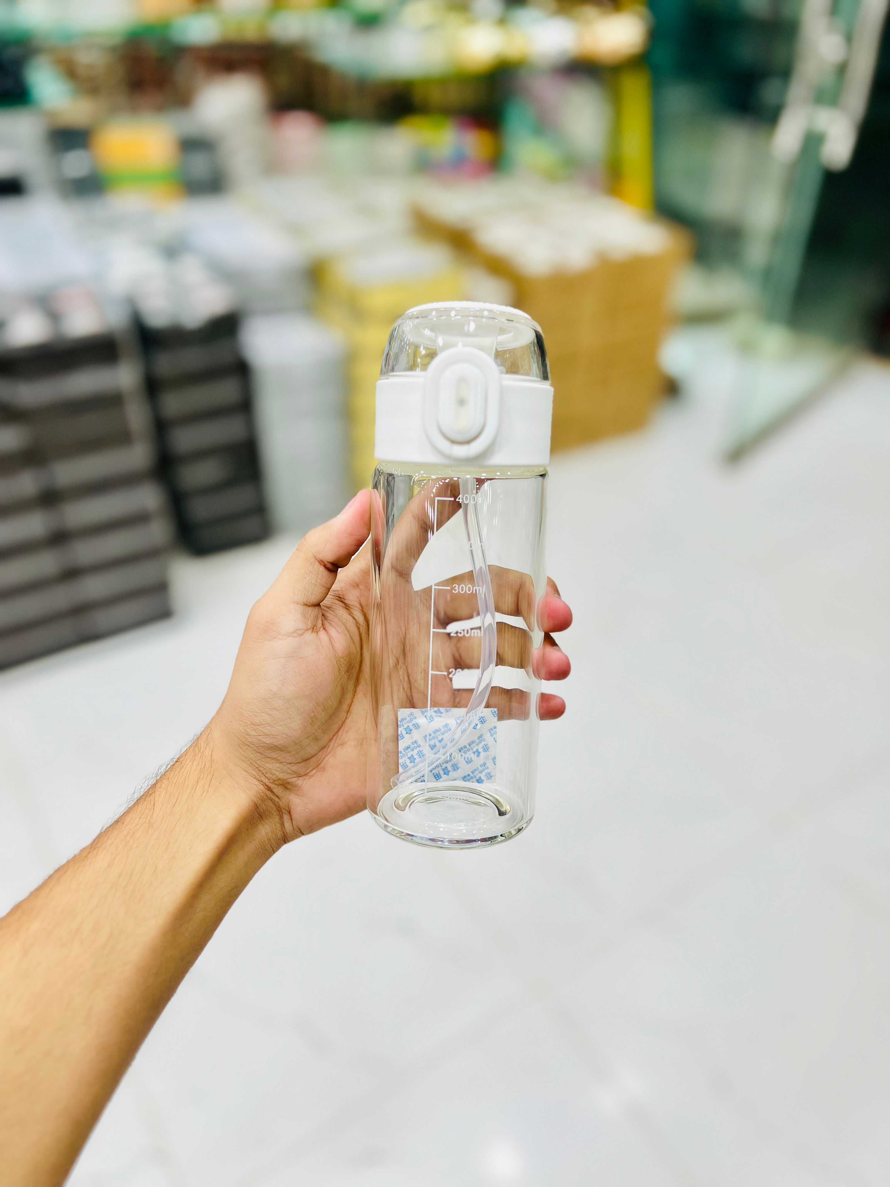 Glass Water Bottle 400ML (OF1)