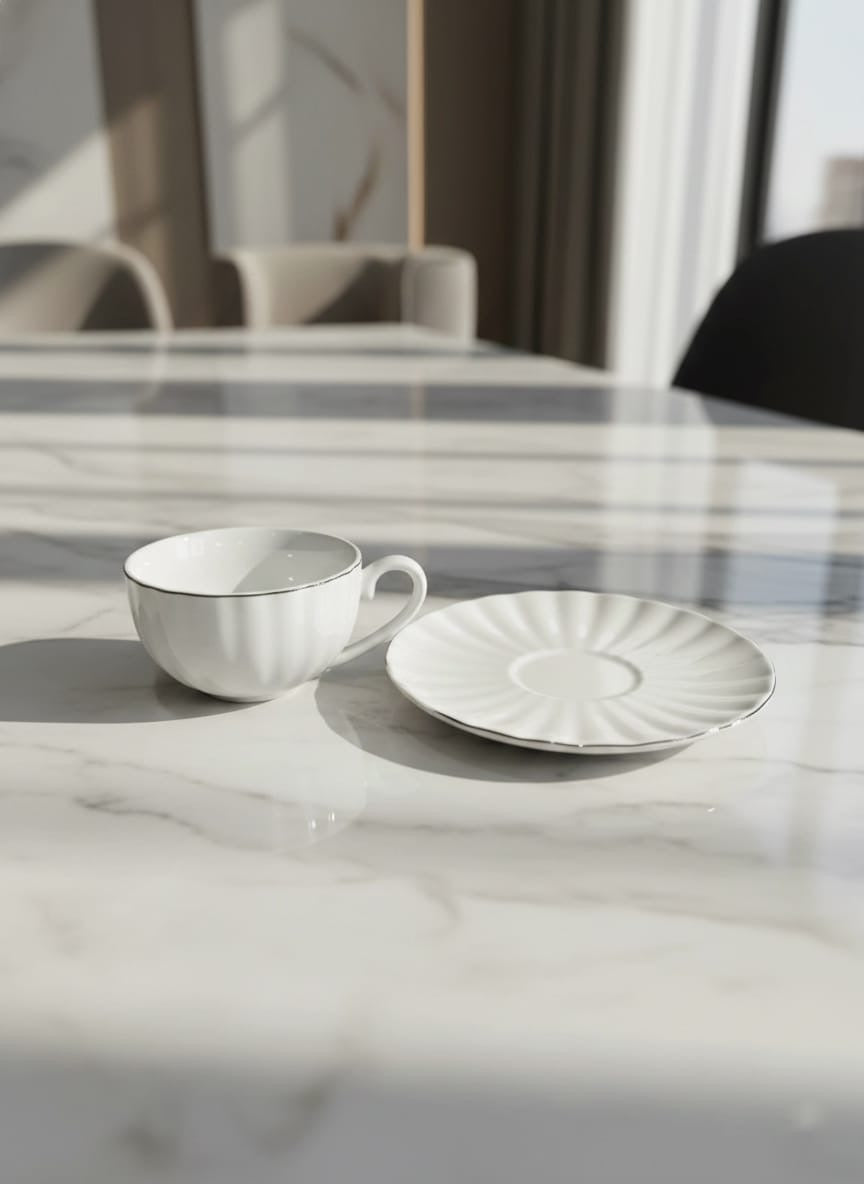TeaCup & Saucer Set