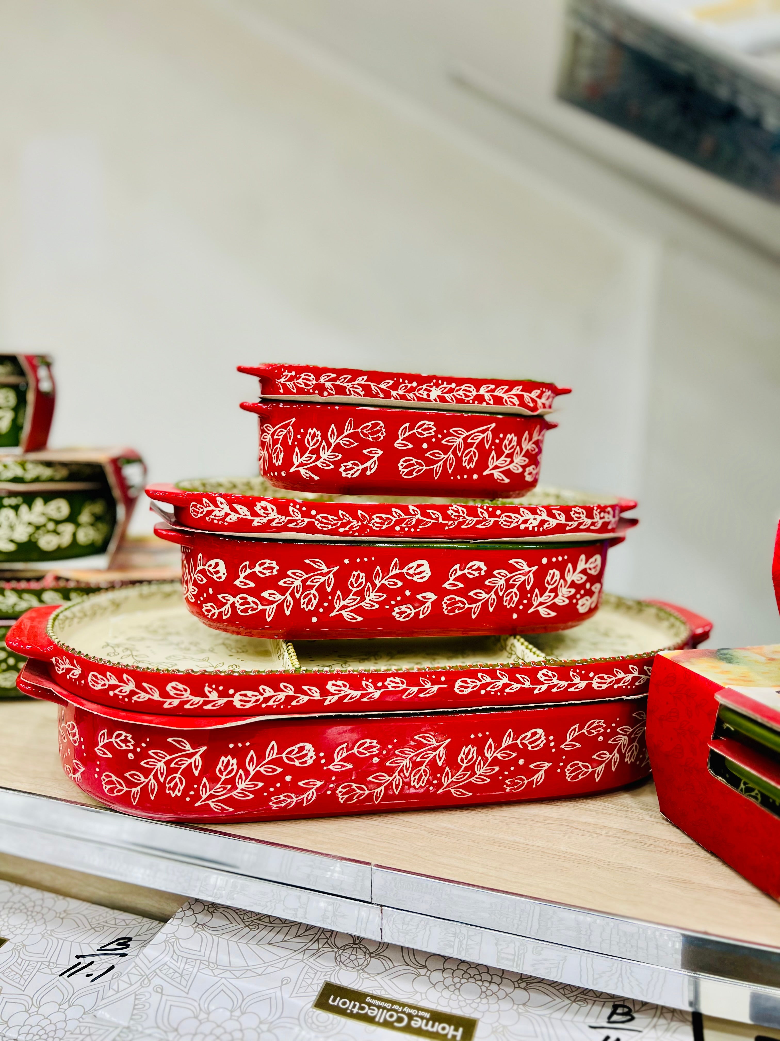 Purciline Set Oval 6 Pcs