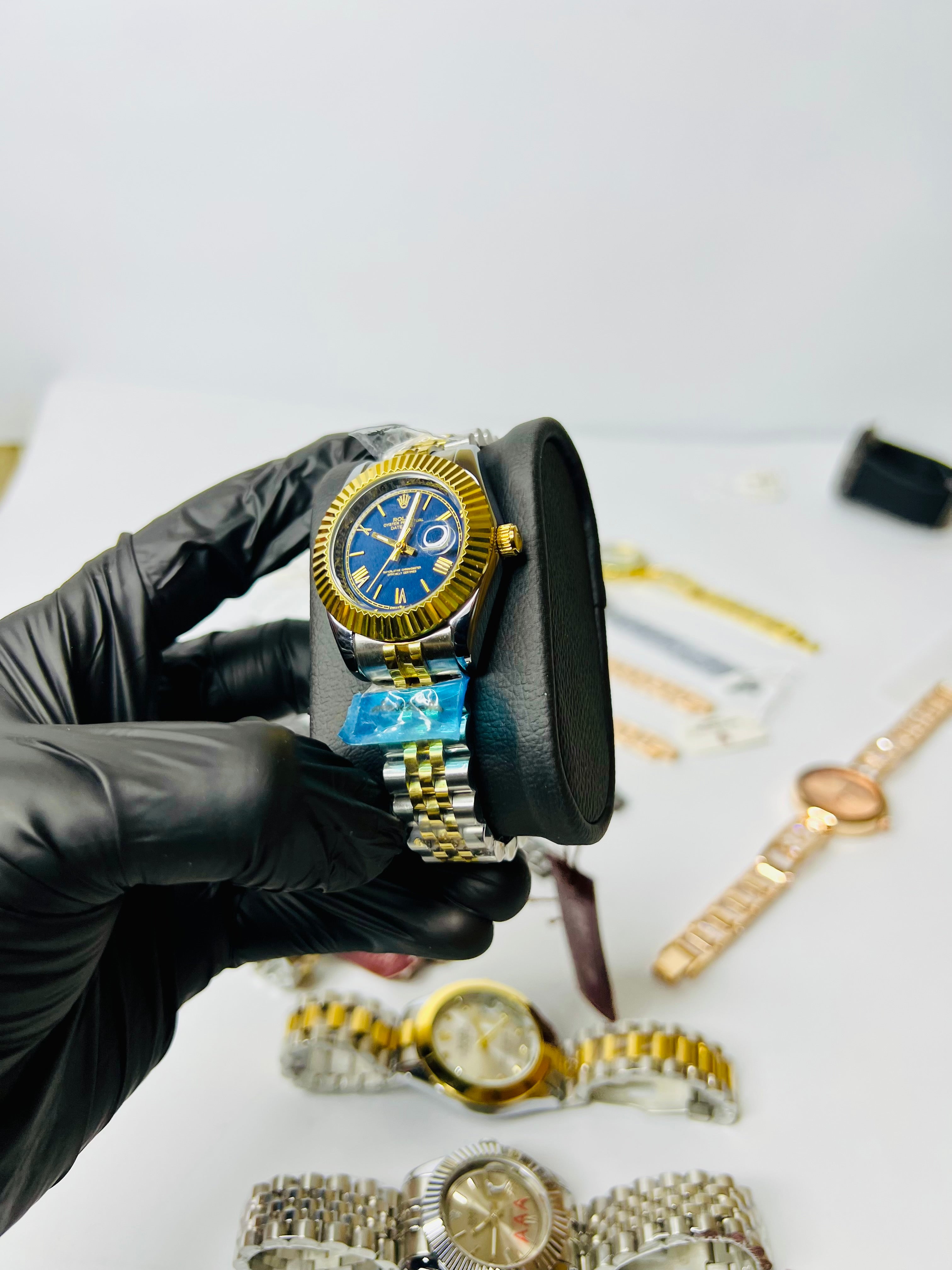 Rolex Two Tone With Exclusive Blue Dial