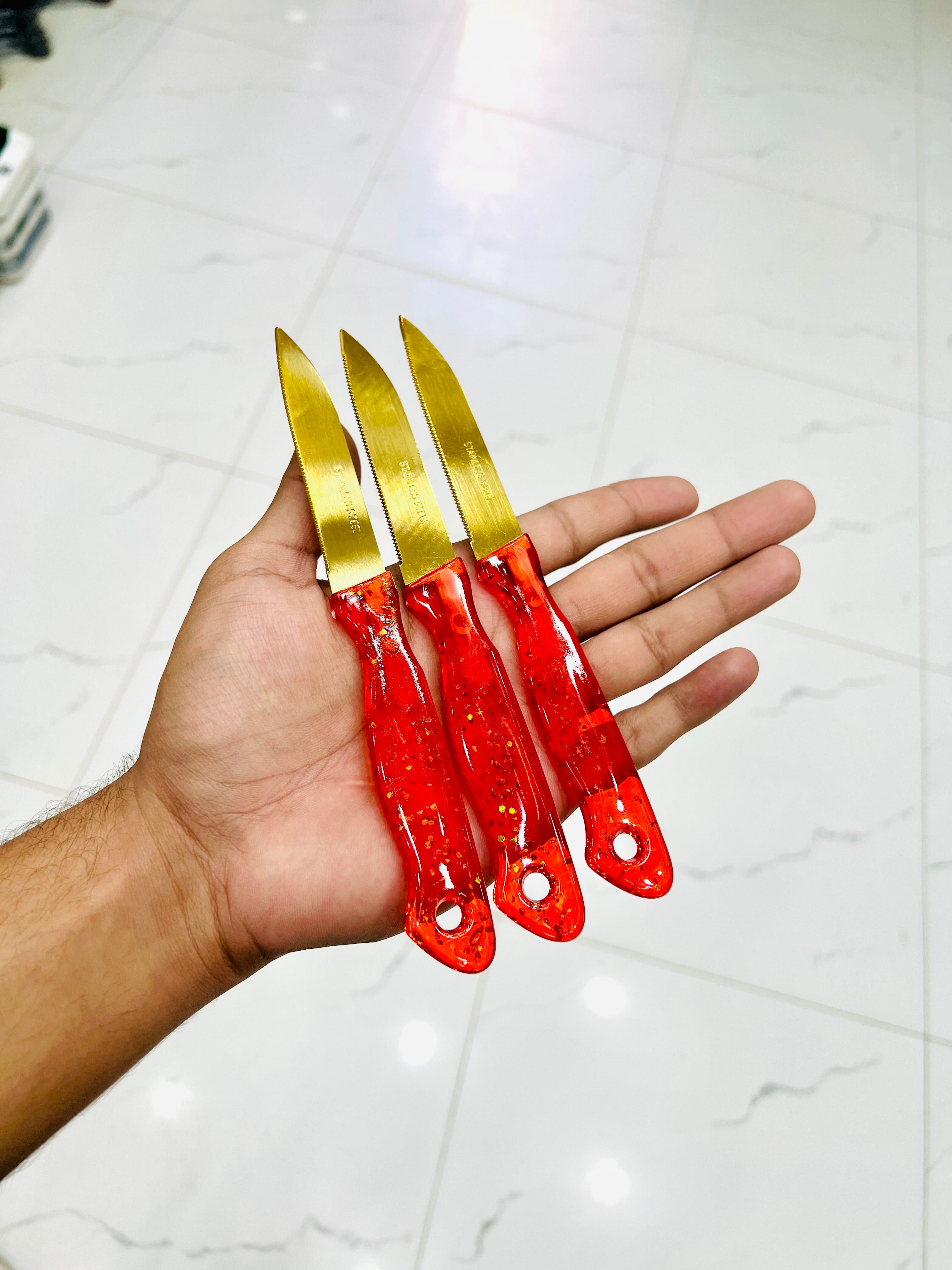 3 Pieces Kitchen Knife Set