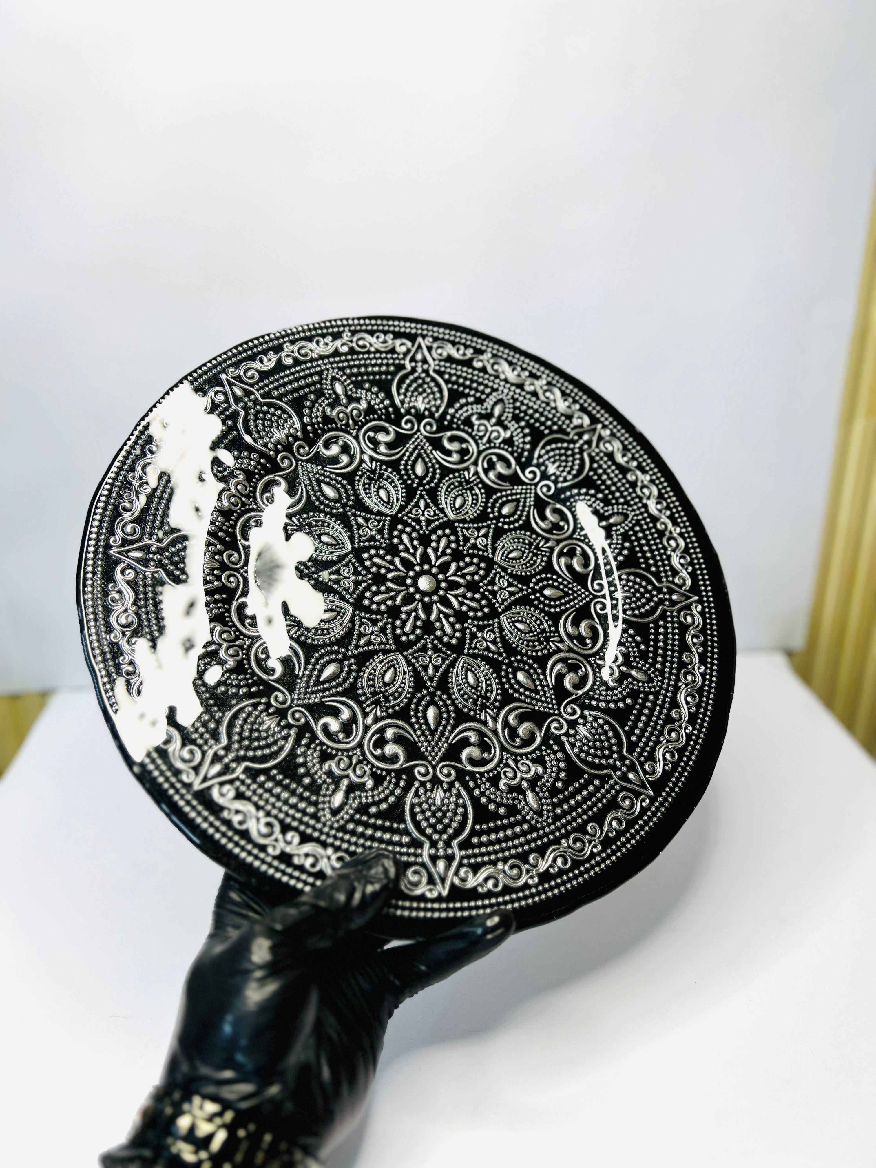 "Noir Chic" Turkish Plate