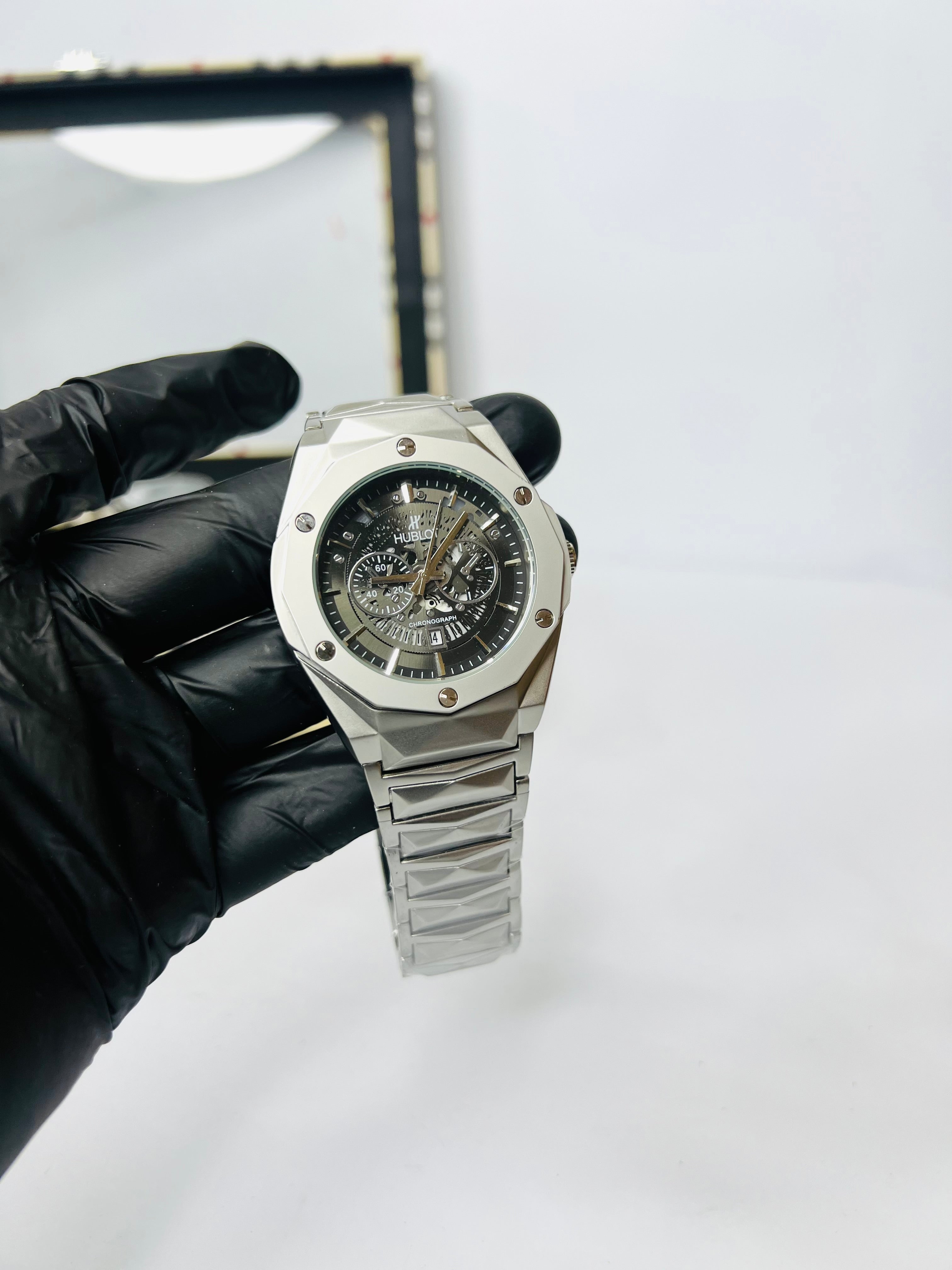 Hublot Diamond Cut Skeleton