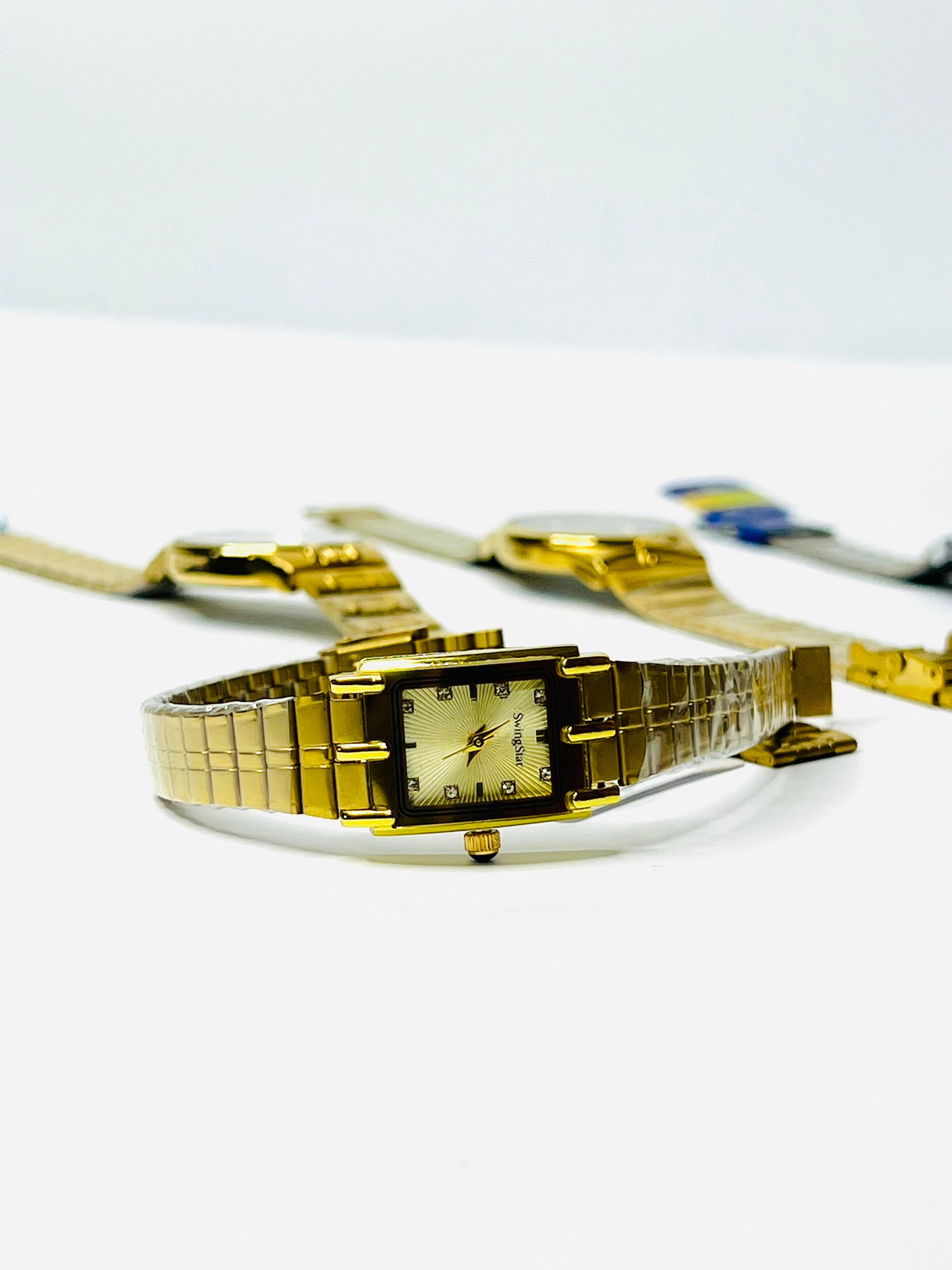 Swing-Star Stainless Steel Women Watch ( Gold )