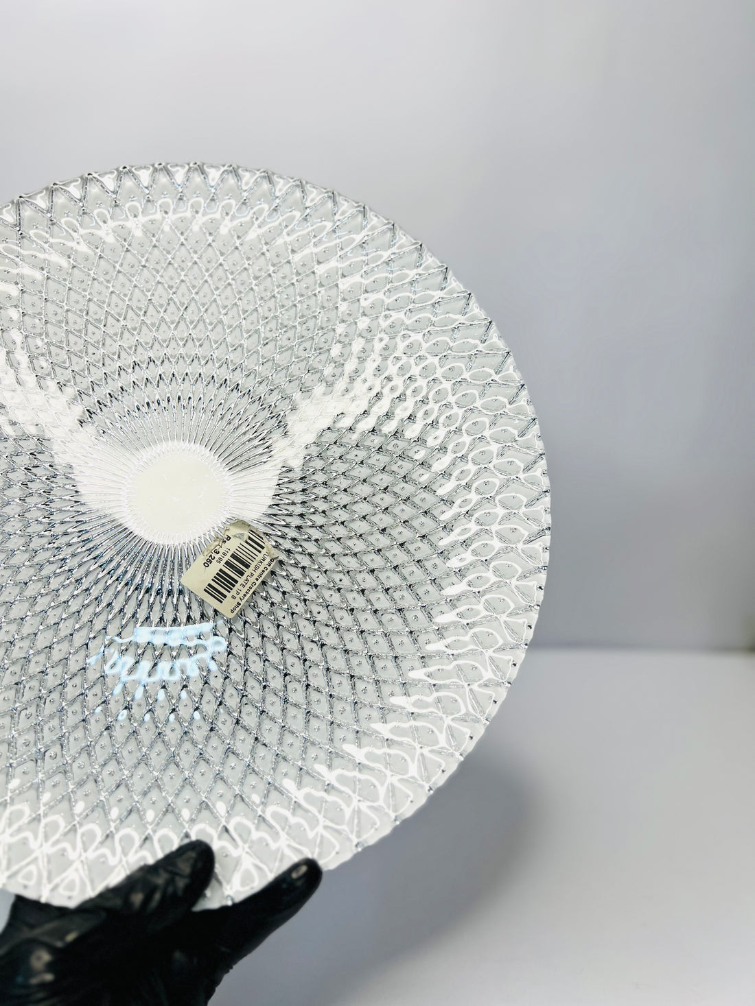 Mandala Glass Charger Plate