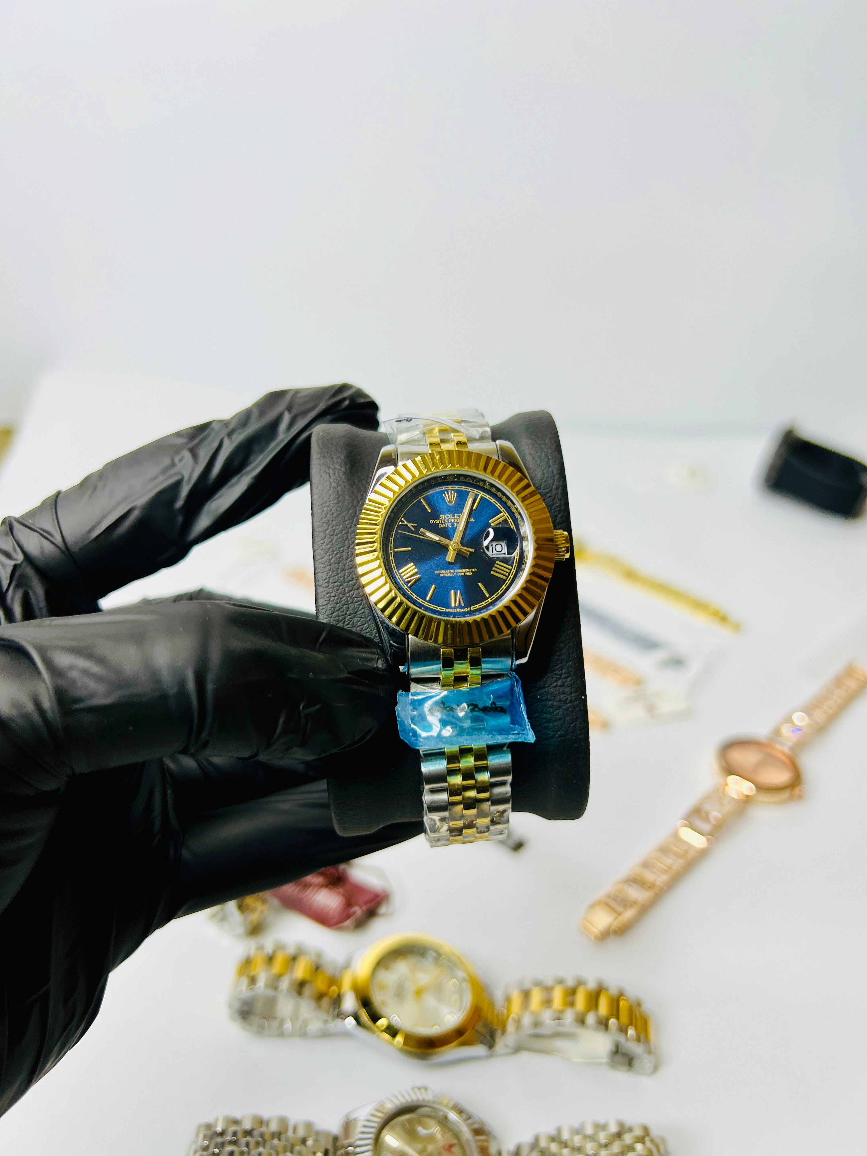 Rolex Two Tone With Exclusive Blue Dial