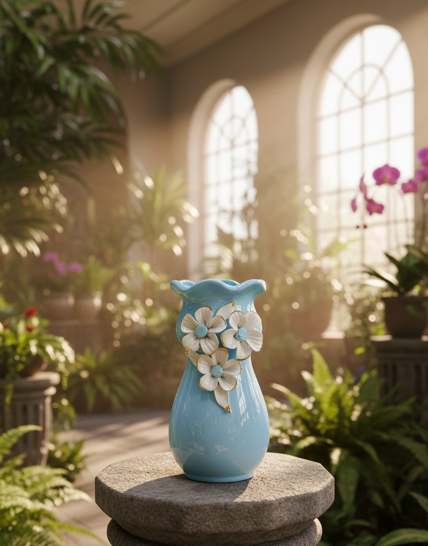White Ceramic Vase