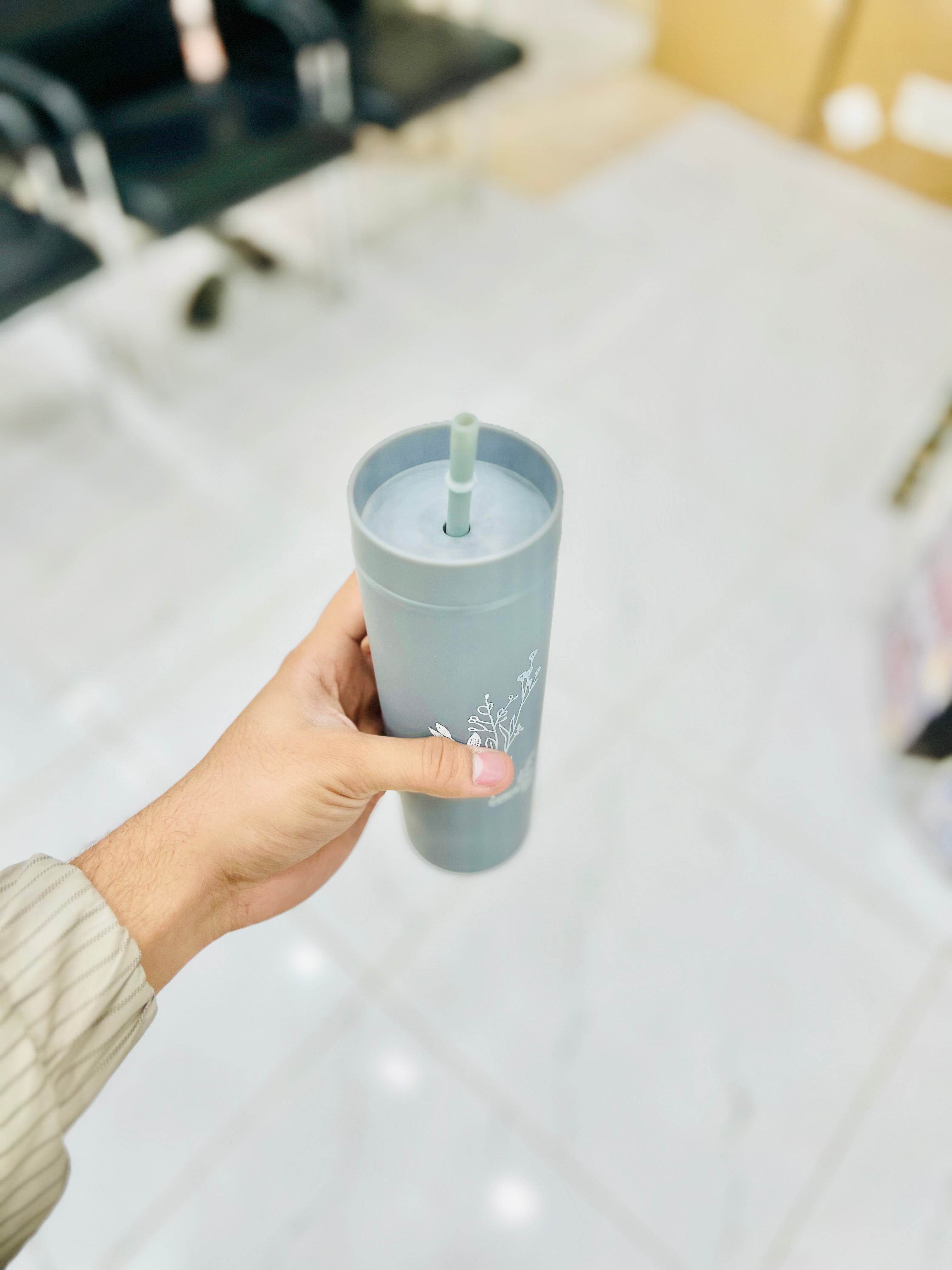 "Be Strong & Courageous" Vacuum Insulated Tumbler