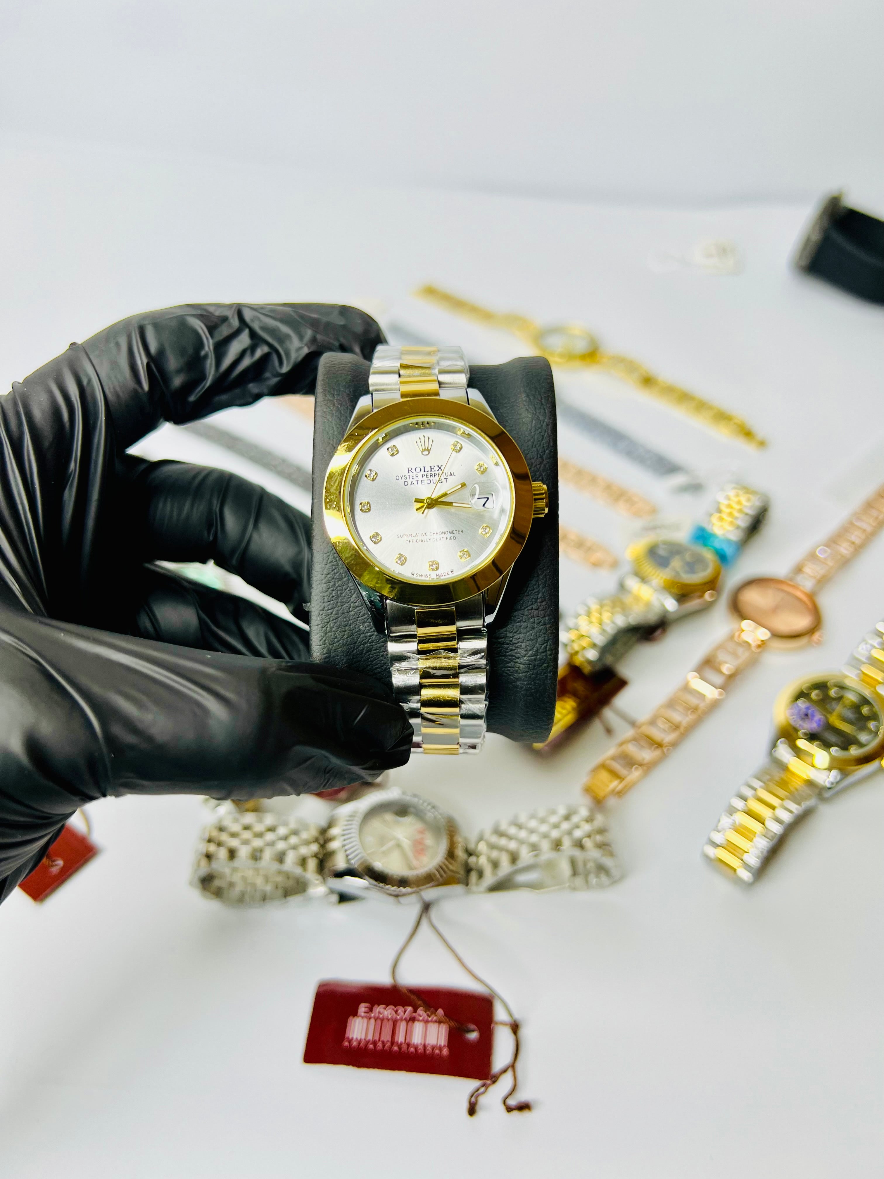 Rolex Two Tone With White Dial
