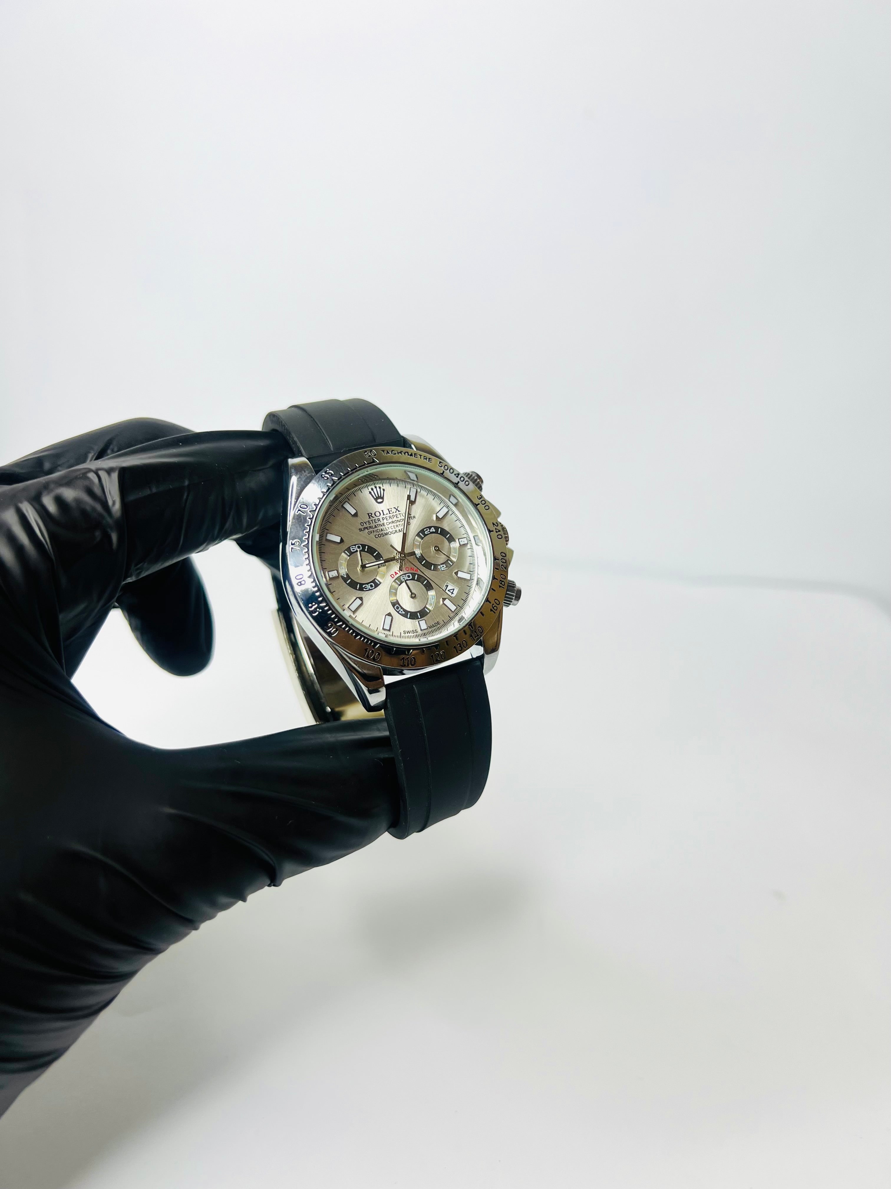 Rolex Cosmo graph Daytona With Silicone Straps