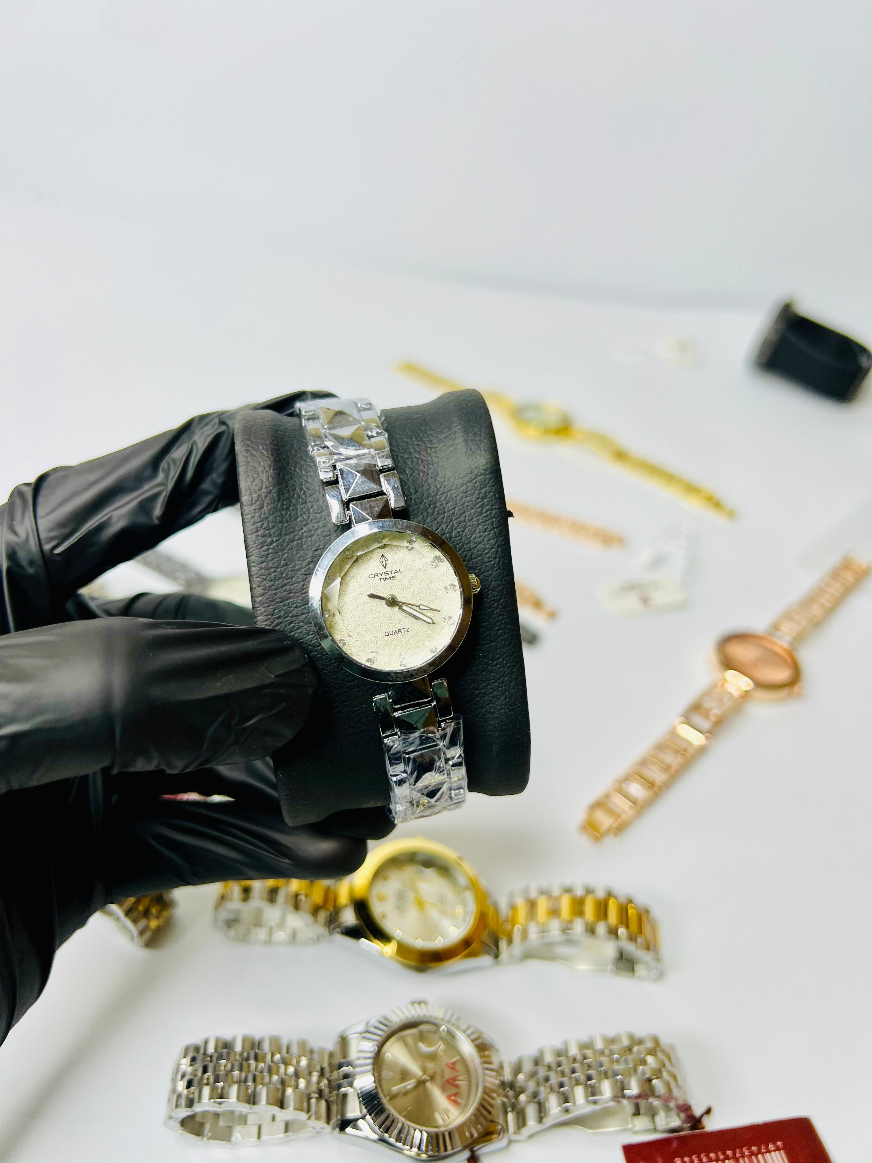 Black Crystal Time Quartz