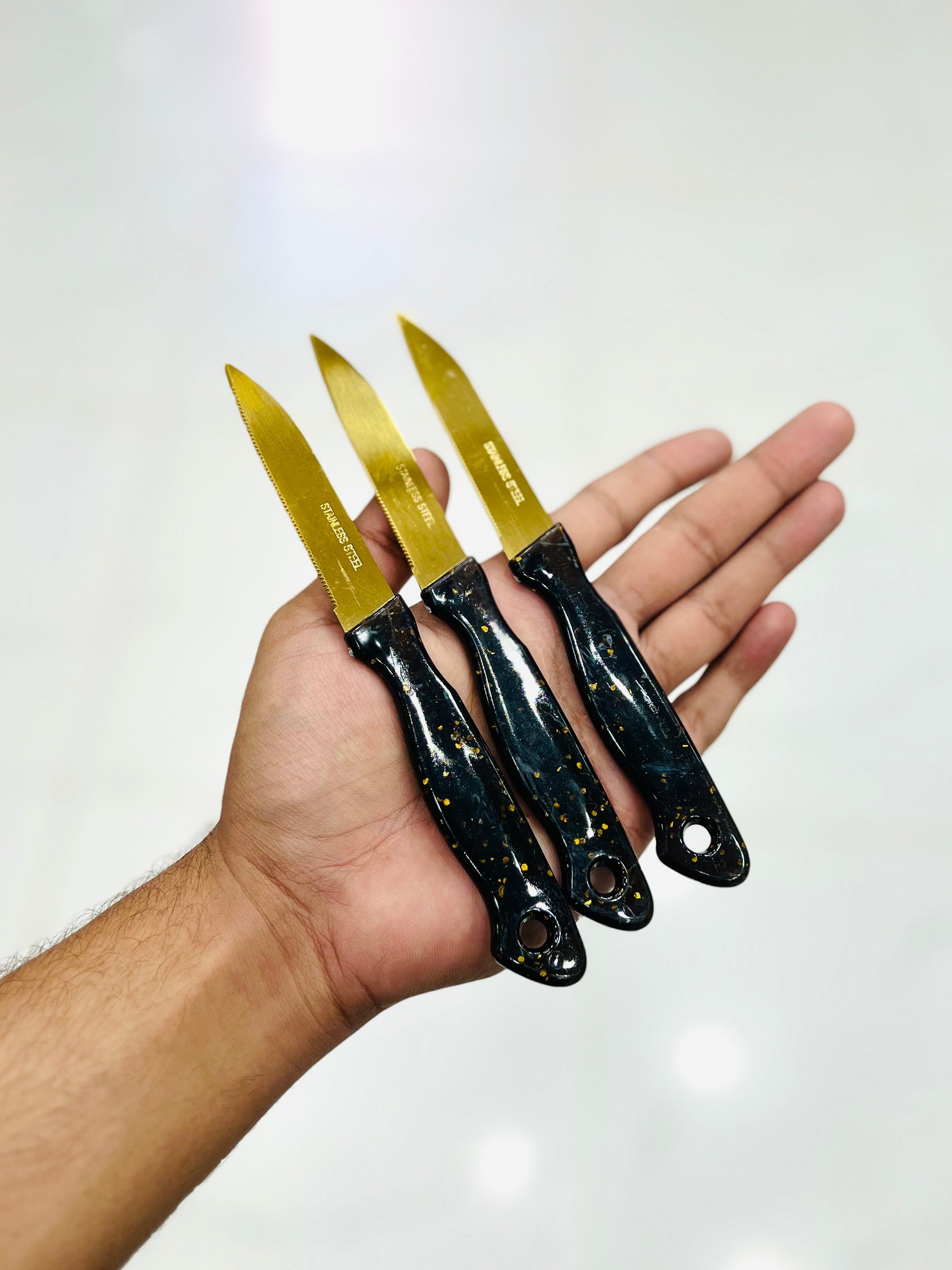 3 Pieces Kitchen Knife Set