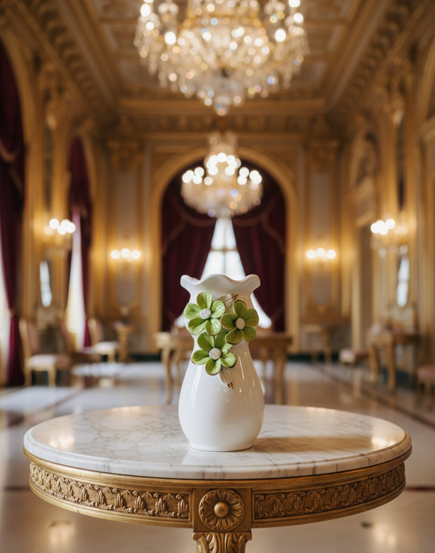 White Ceramic Vase