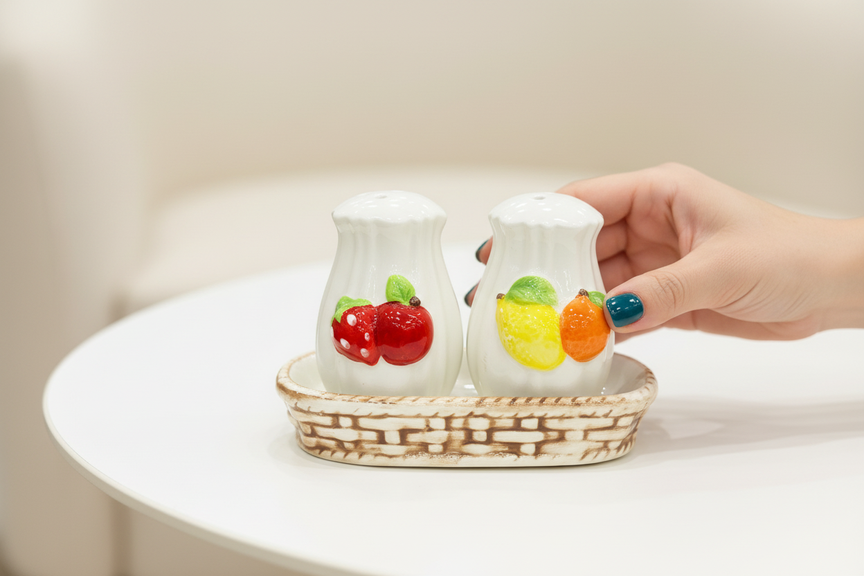 Kookie- Ceramic Salt & Pepper Shaker