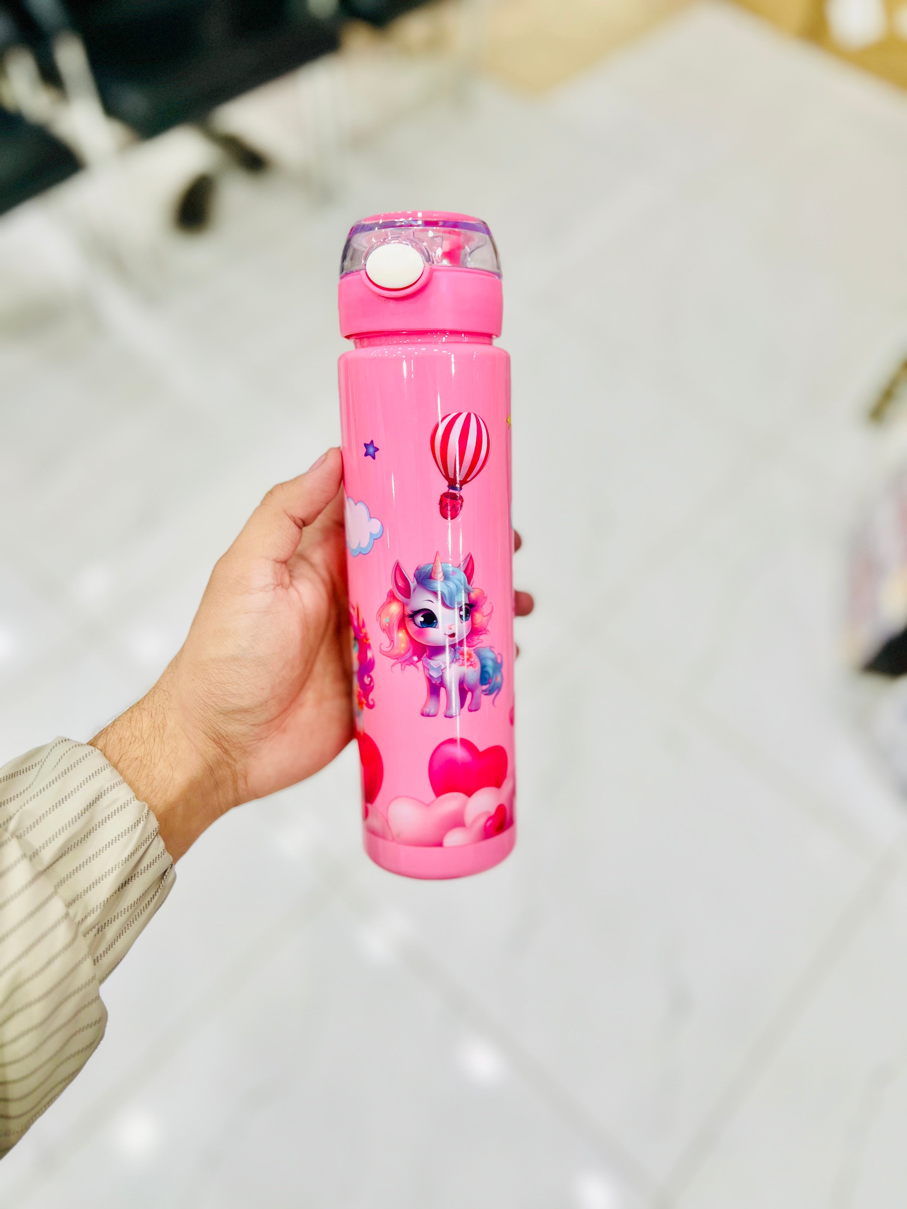 “UNICORN” Kids Water Bottle ( Pink )