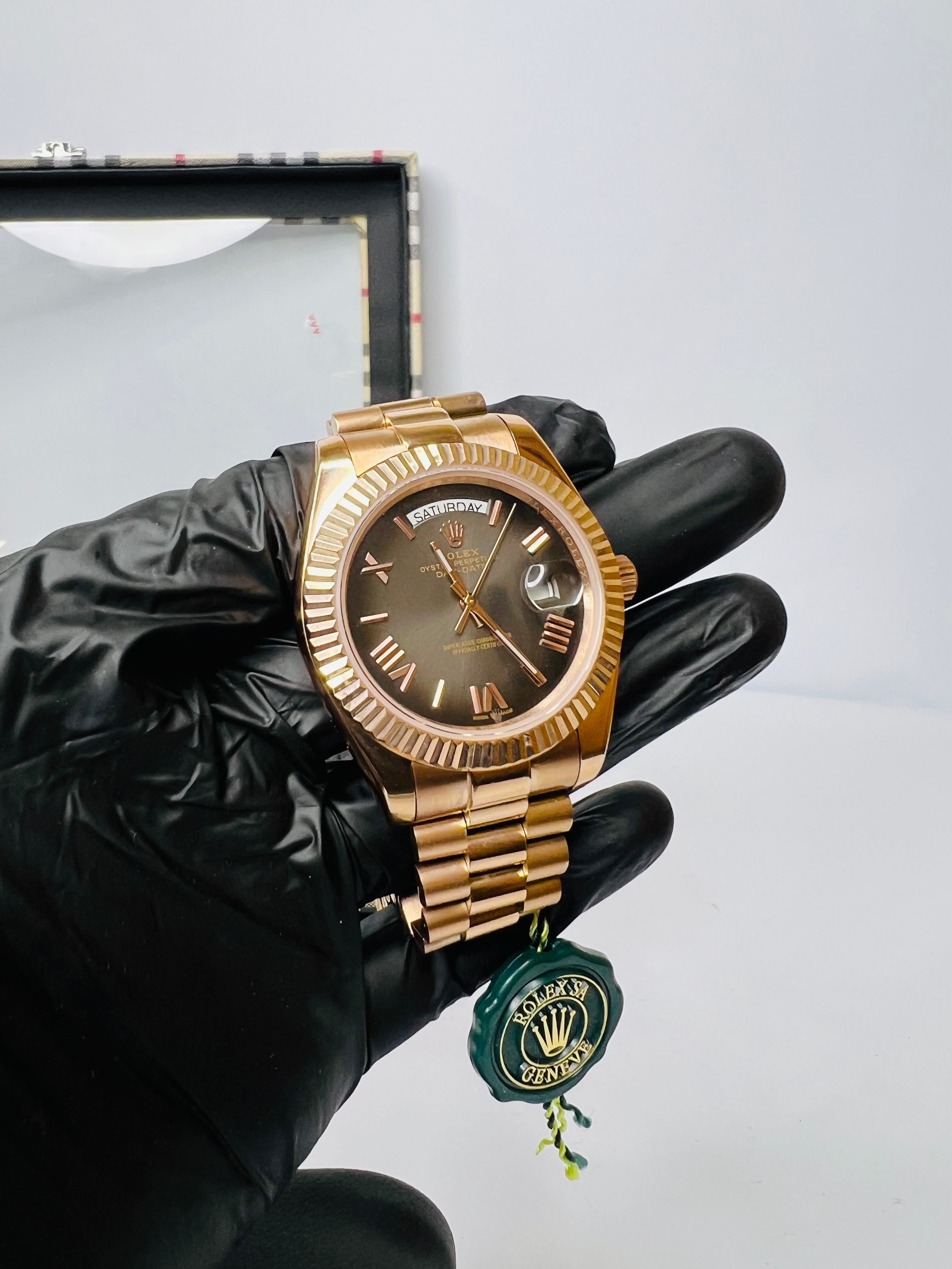 Rolex Day-Date 40 in Everose Gold