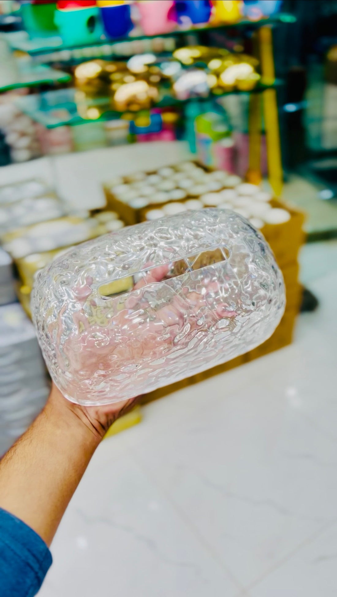 Acrylic Clear Tissue Box