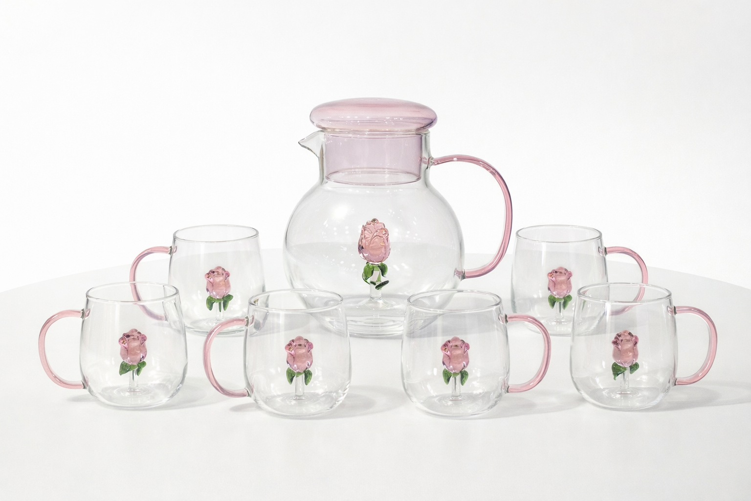 Floral Water Set