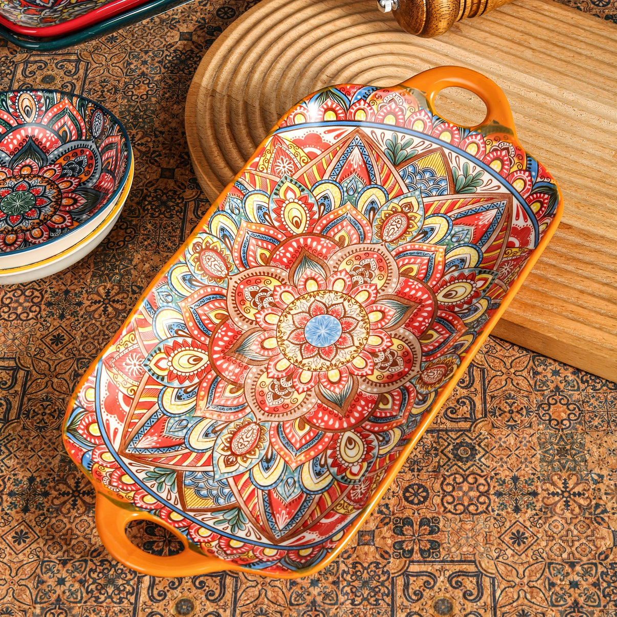 Turkish Style Dish ( Porcelain)