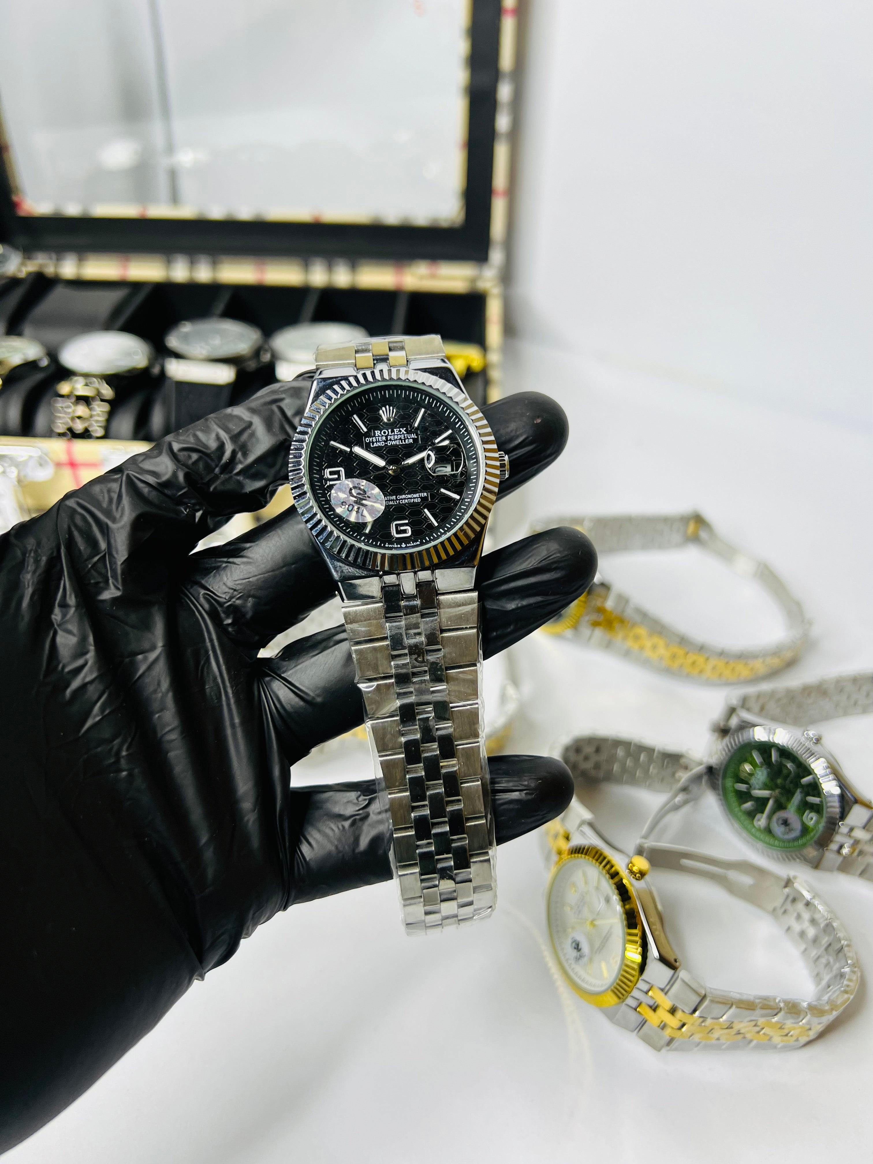 Rolex Oyster Land Dweller Black Dial