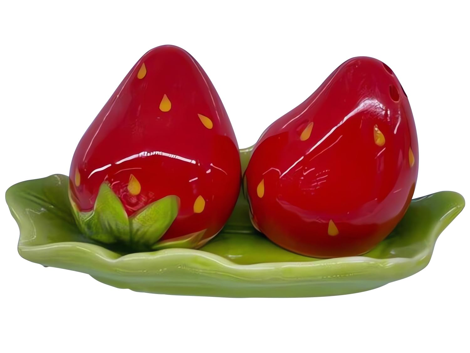 Ceramic Fruit Salt & Pepper Shakers