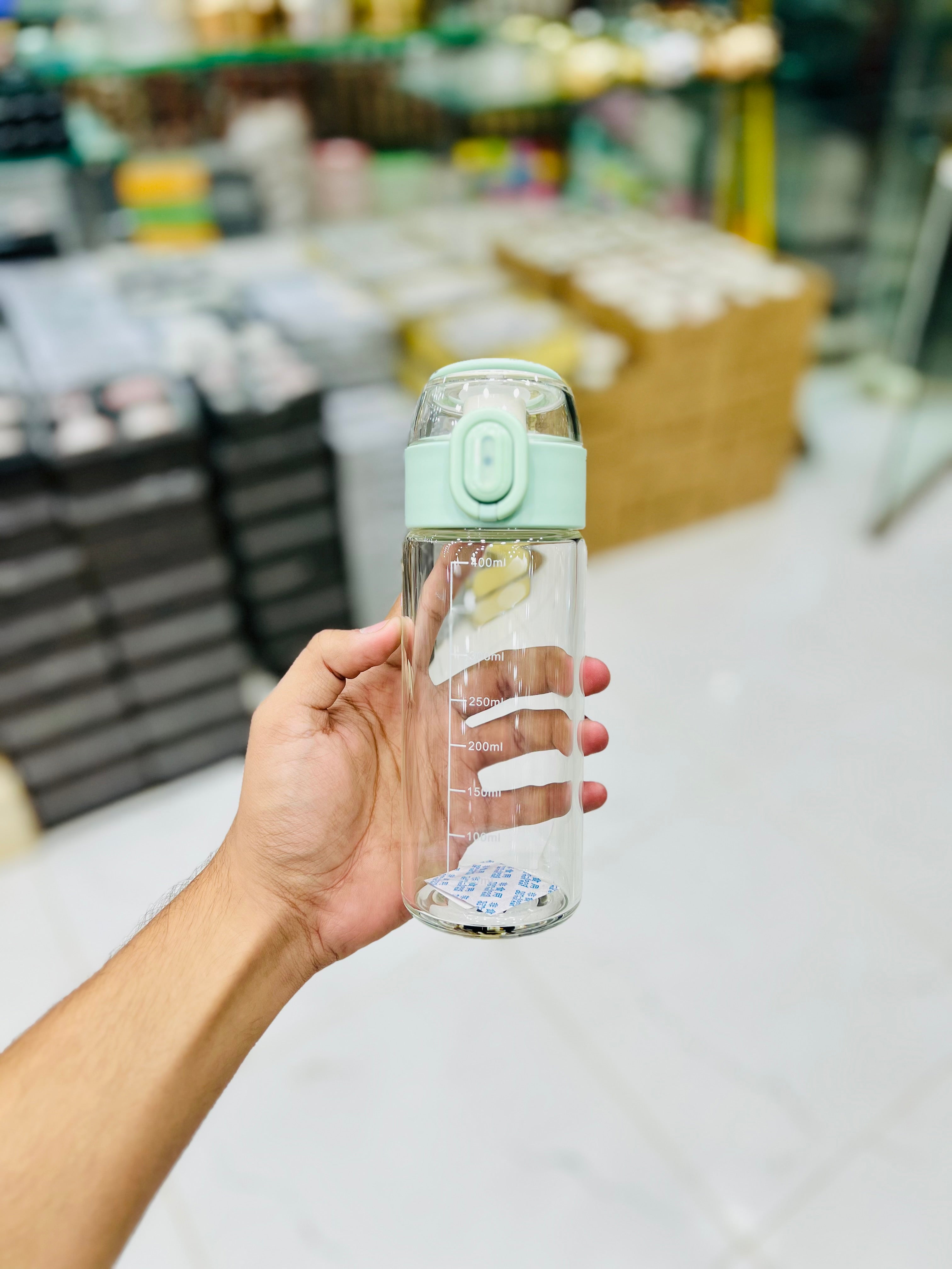 Glass Water Bottle 400ML (OF1)