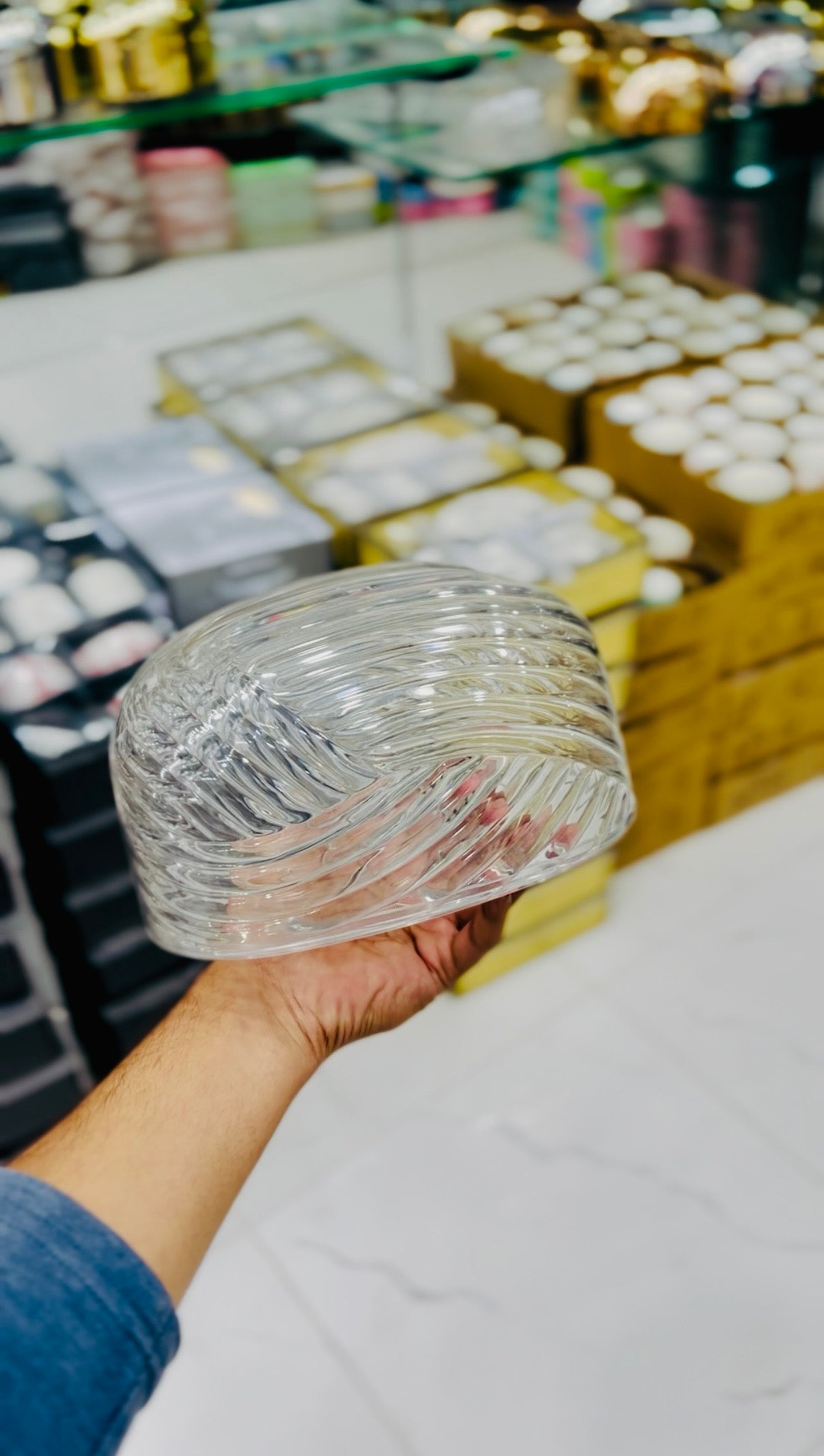 Wavy Textured Tissue Box